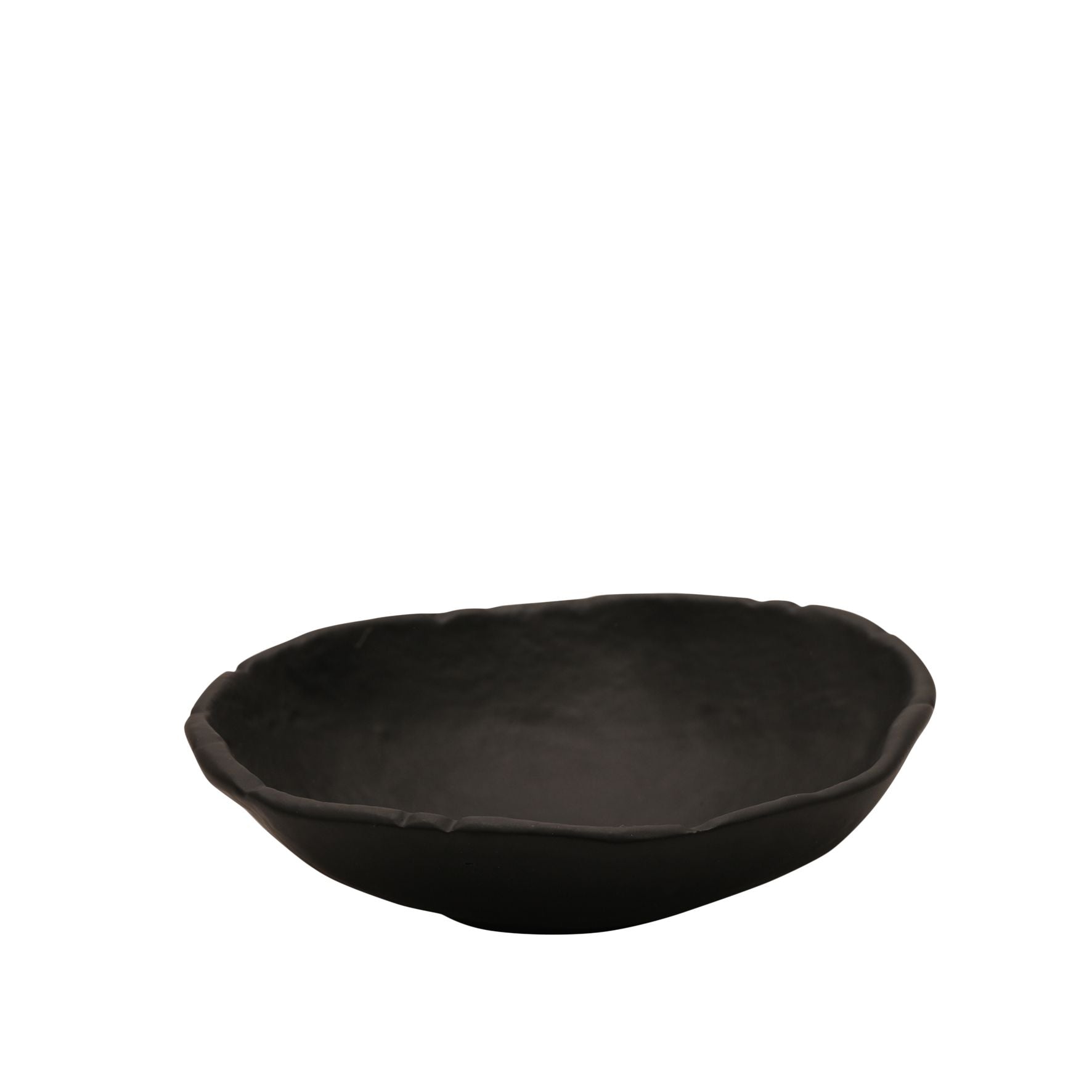 Hestia Round Black Decorative Bowl - Small