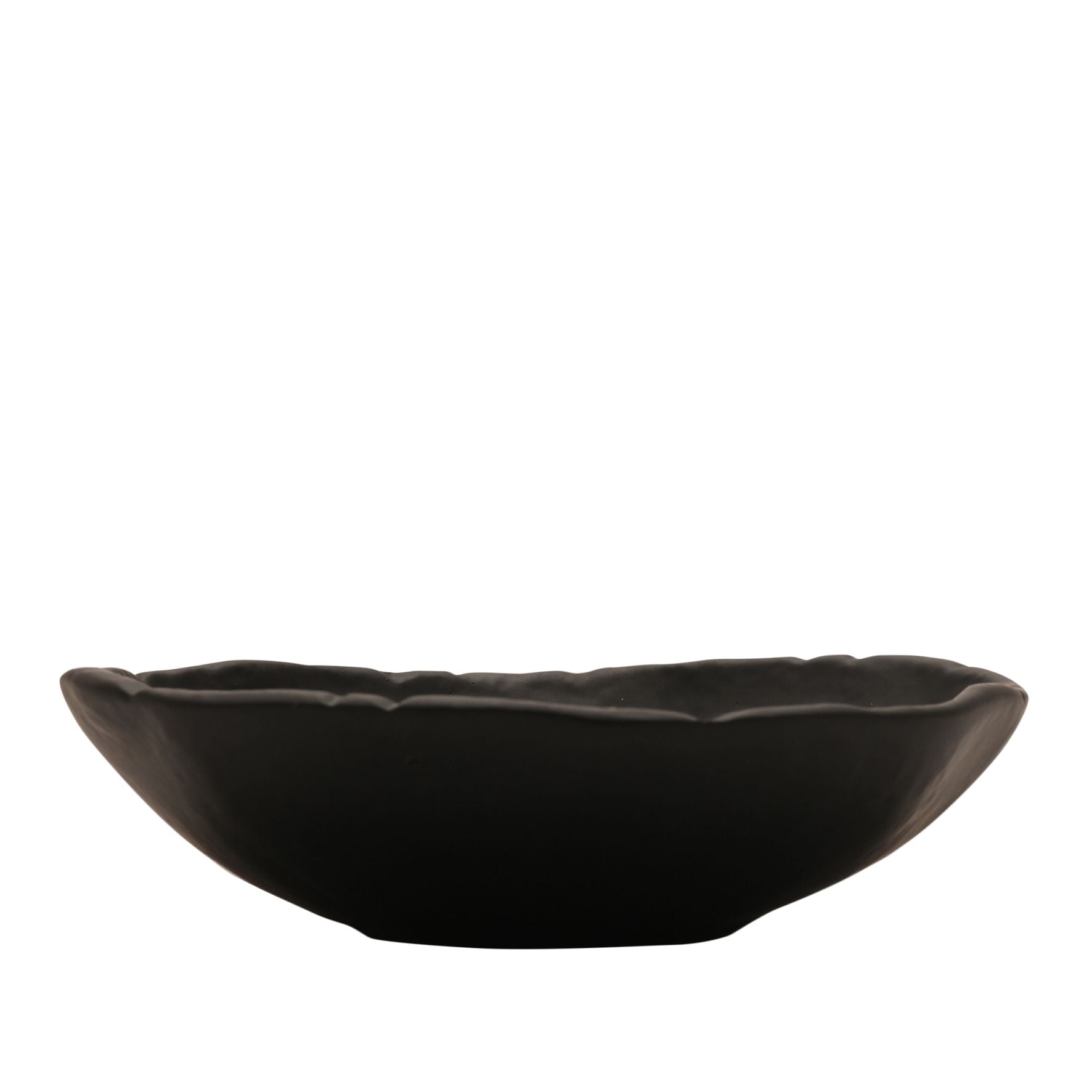 Hestia Round Black Decorative Bowl - Small