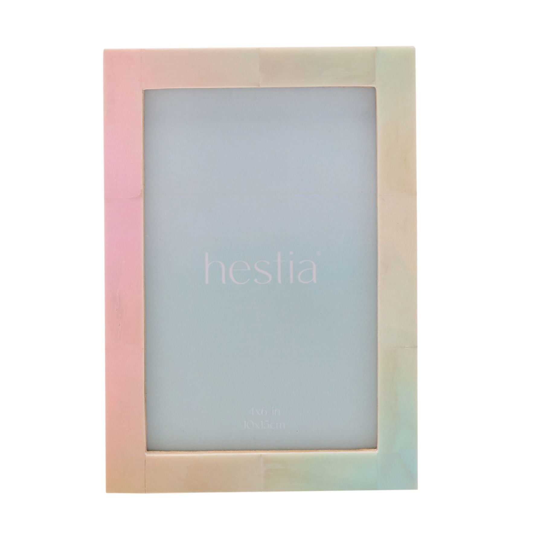 Hestia Ombre Bone Photo Frame 4" x 6"