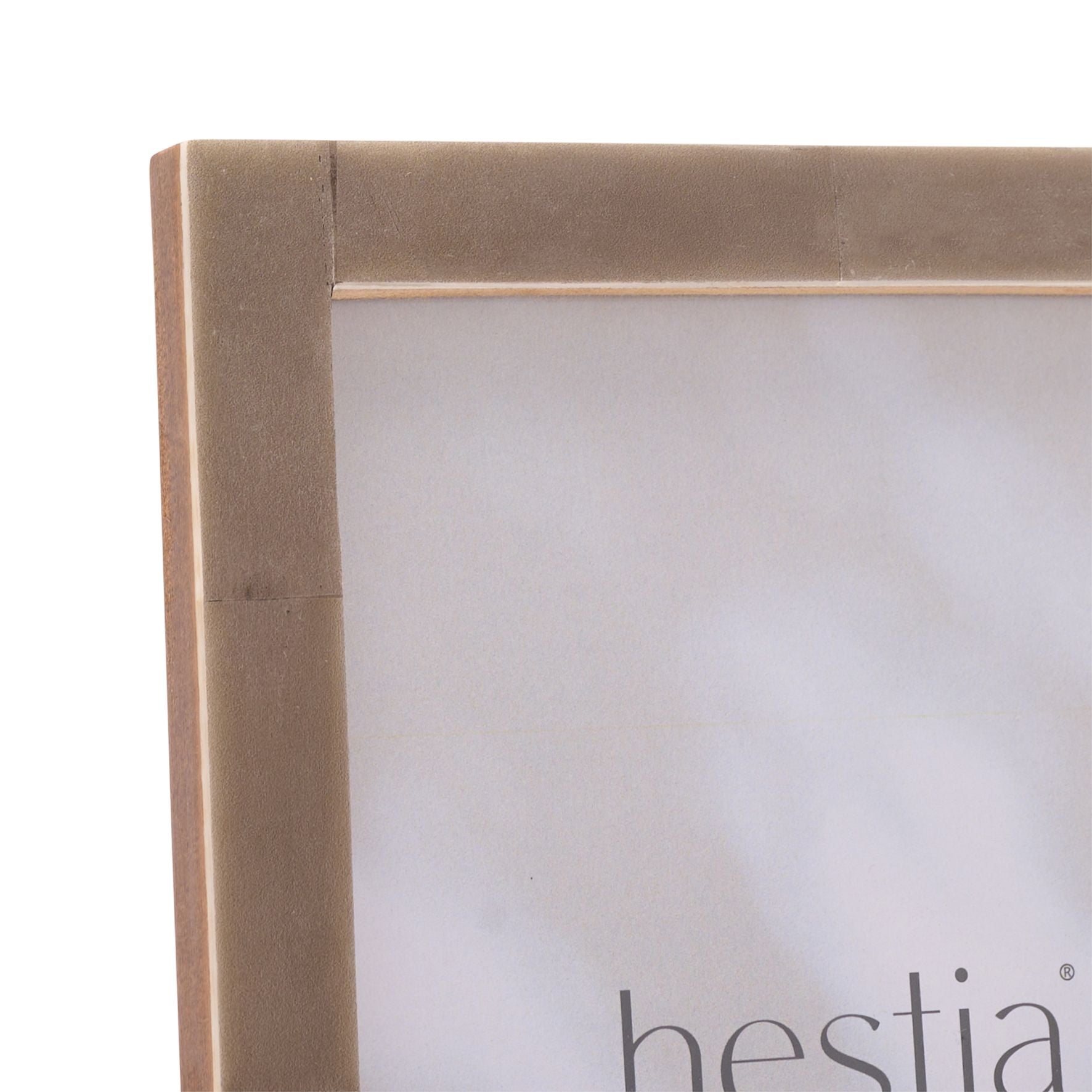 Hestia Thin Grey Stained Bone Photo Frame 5" x 7"