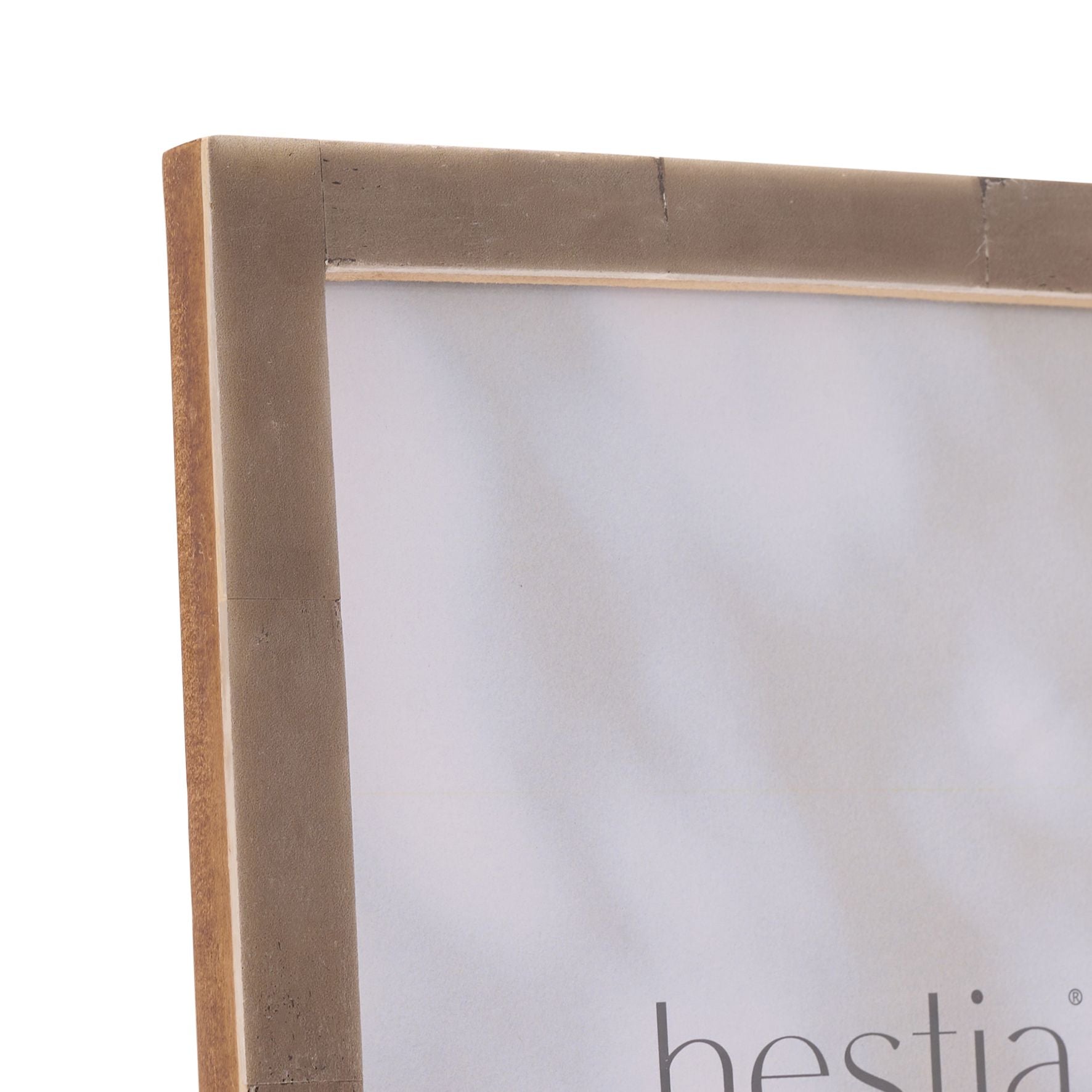 Hestia Thin Grey Stained Bone Photo Frame 6" x 8"