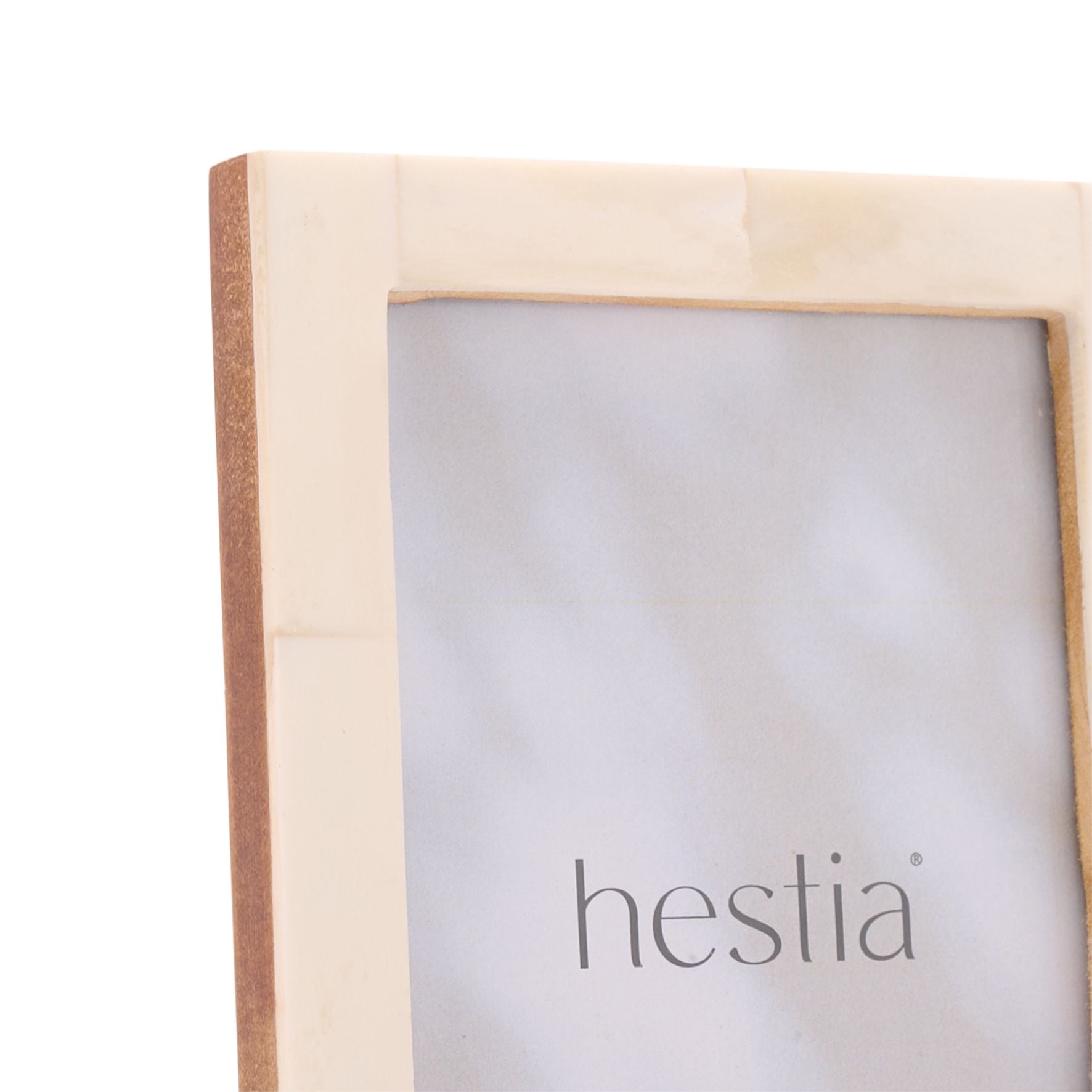 Hestia Natural White Bone Photo Frame 4" x 6"