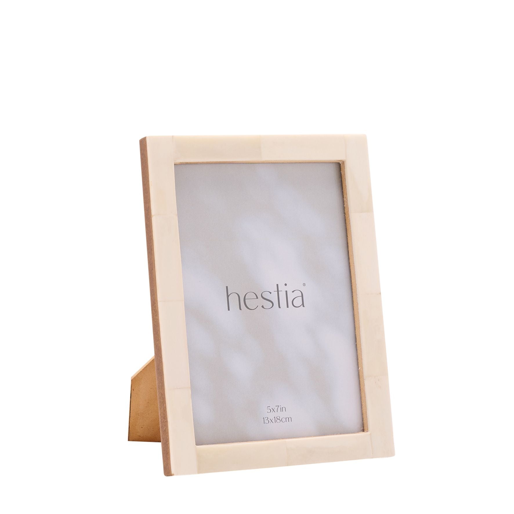 Hestia Natural White Bone Photo Frame 5" x 7"