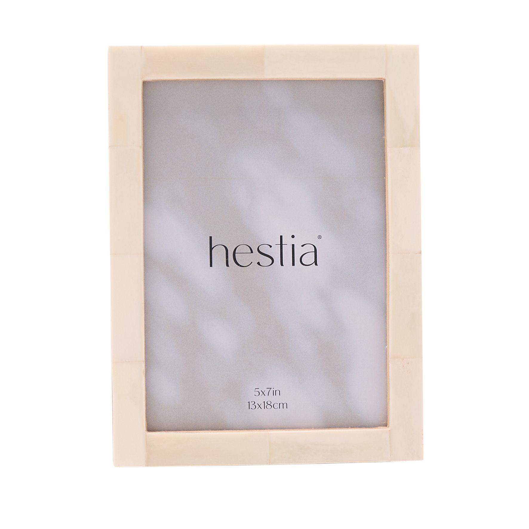 Hestia Natural White Bone Photo Frame 5" x 7"