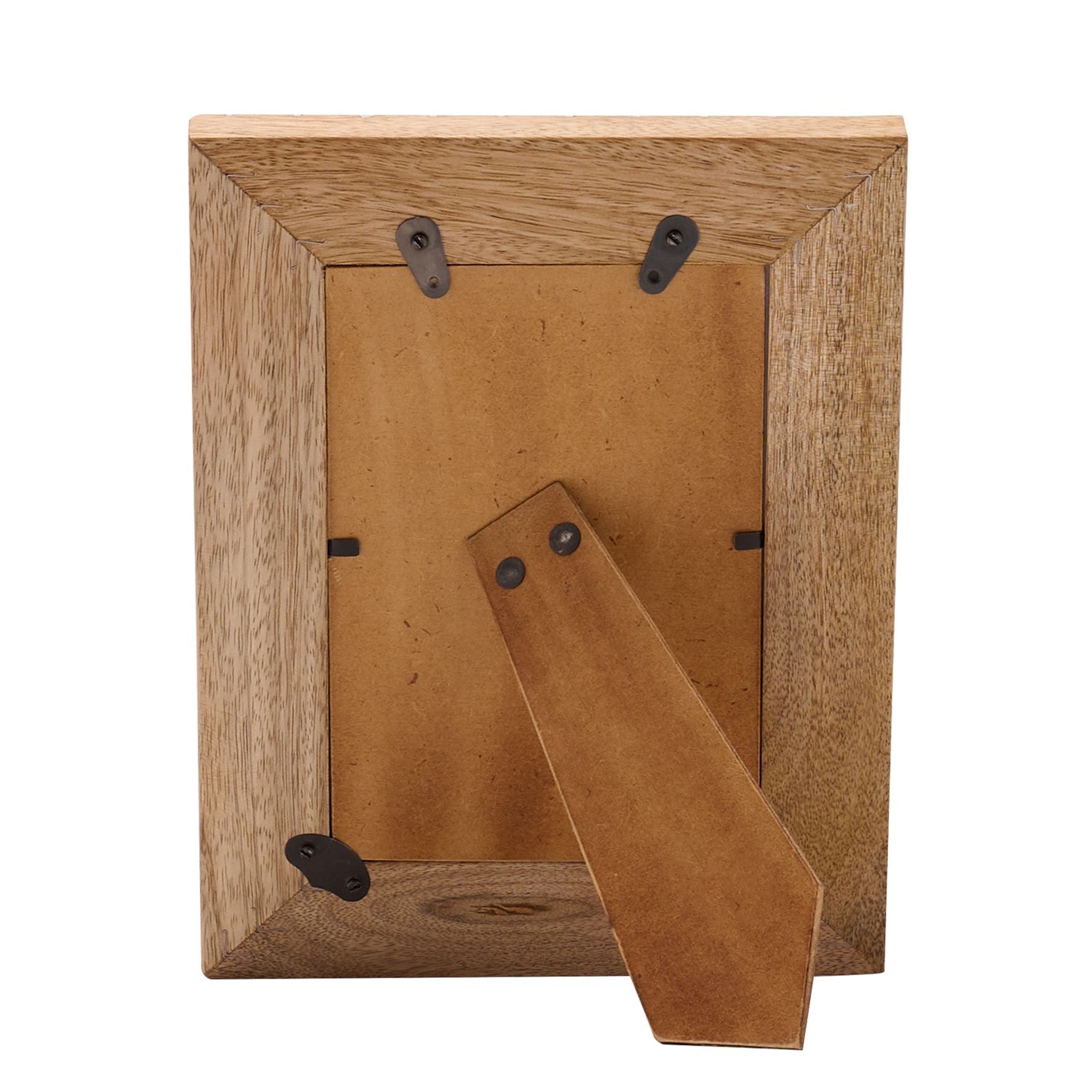 Hestia Honeycomb Carved Wood Photo Frame 4" x 6"