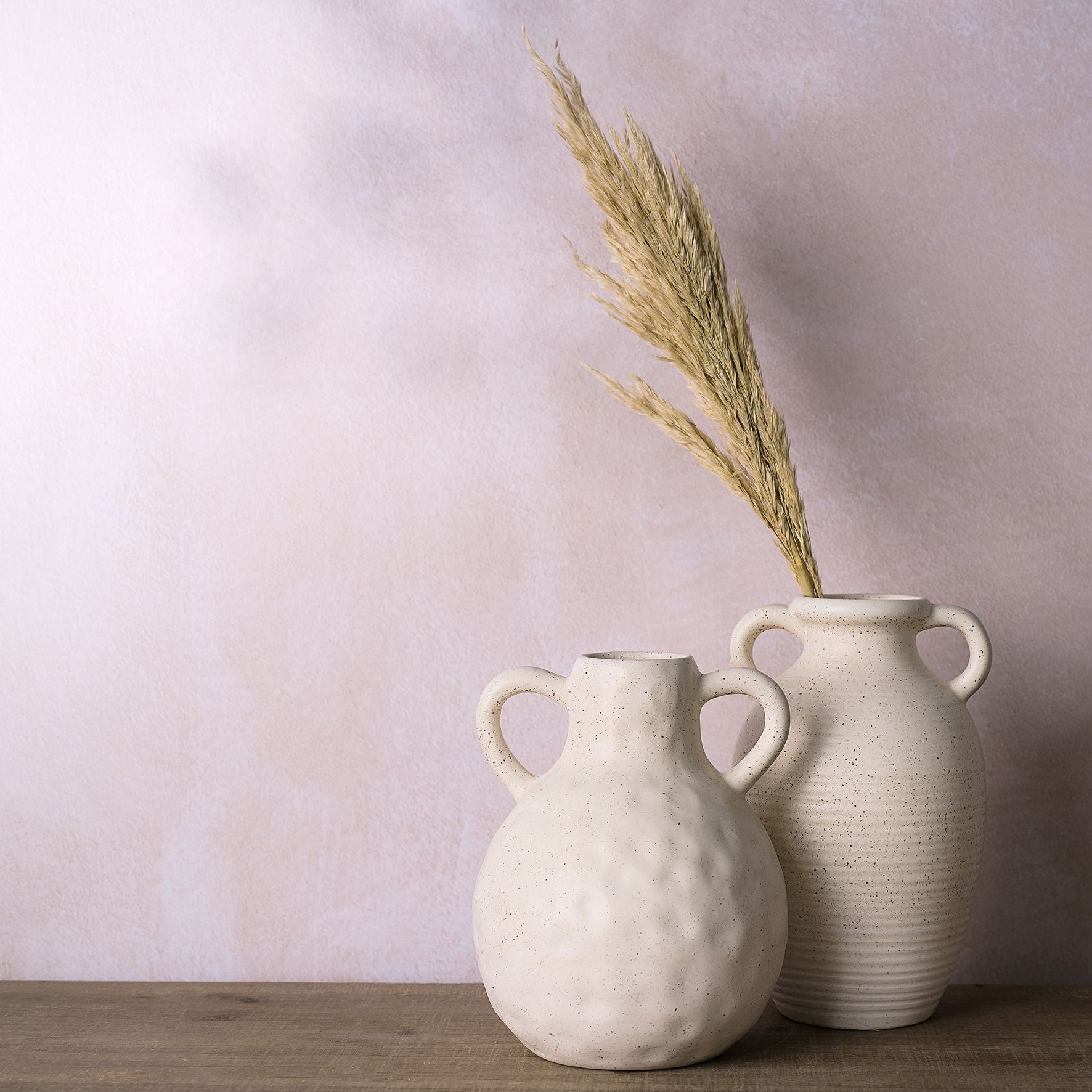 Hestia Vase with 2 Handles - Tapered