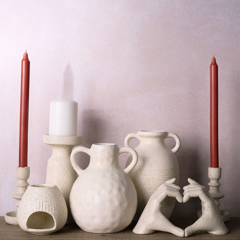 Hestia Ceramic Round Tealight Holder