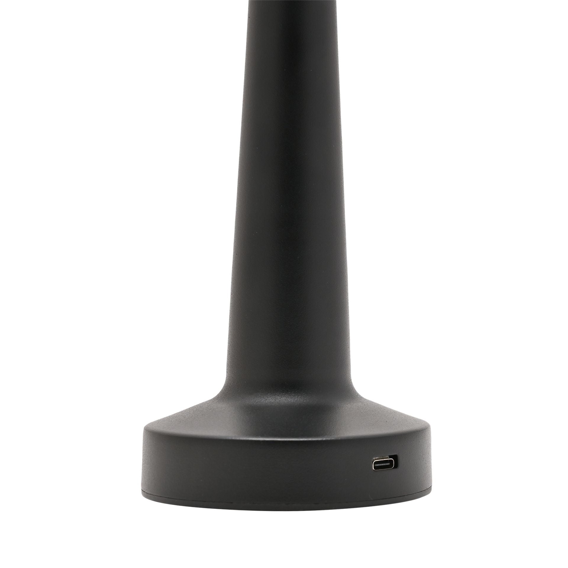 Hestia Black USB LED Touch Table Lamp