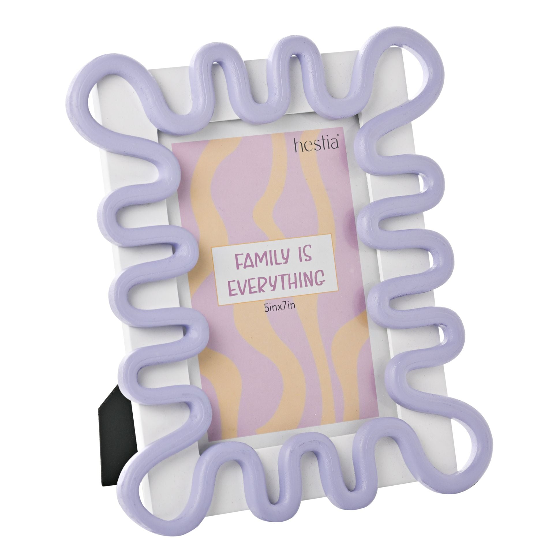 Hestia Squiggly Frame 5" x 7" - Purple