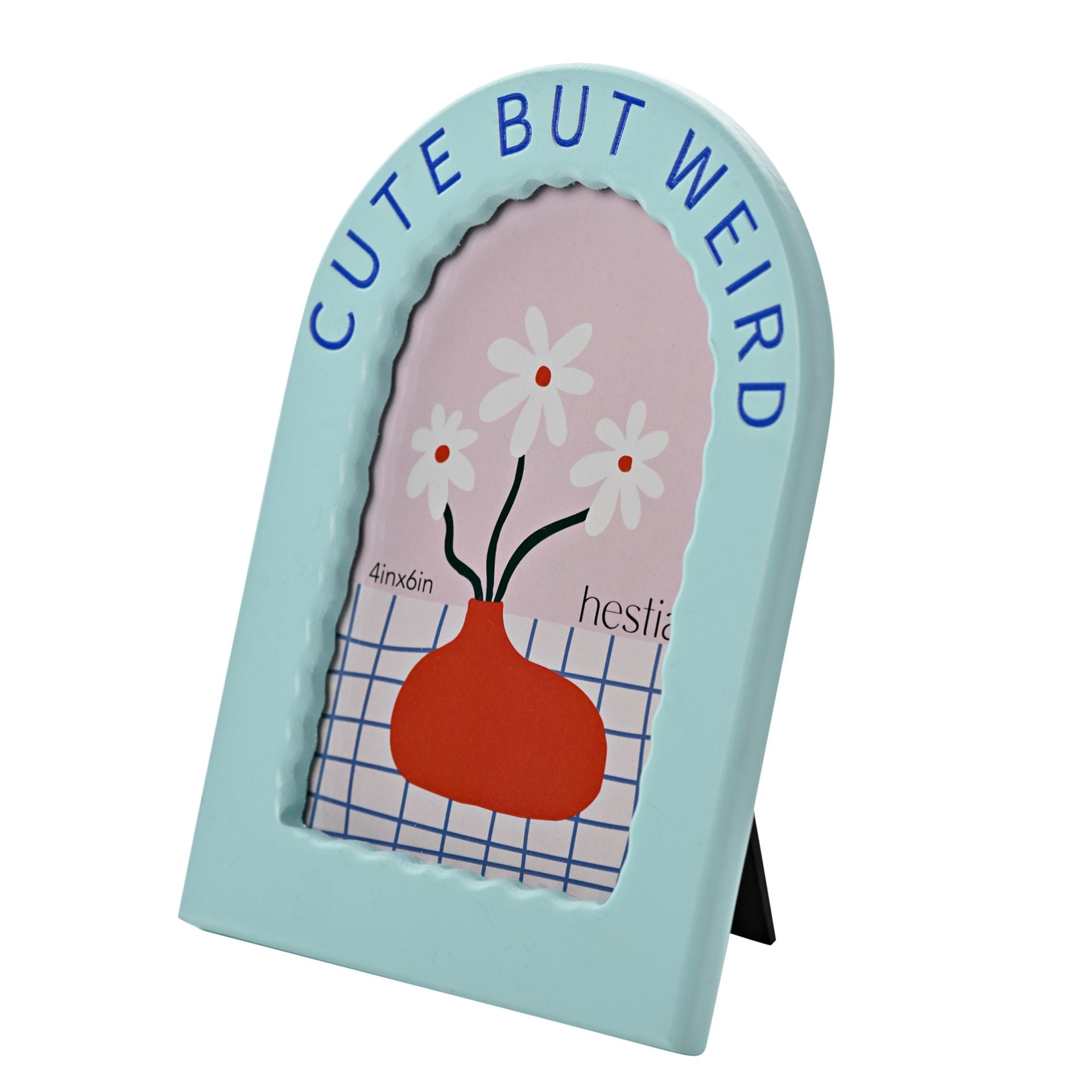 Hestia Baby Blue Frame 4" x 6" - Cute But Weird
