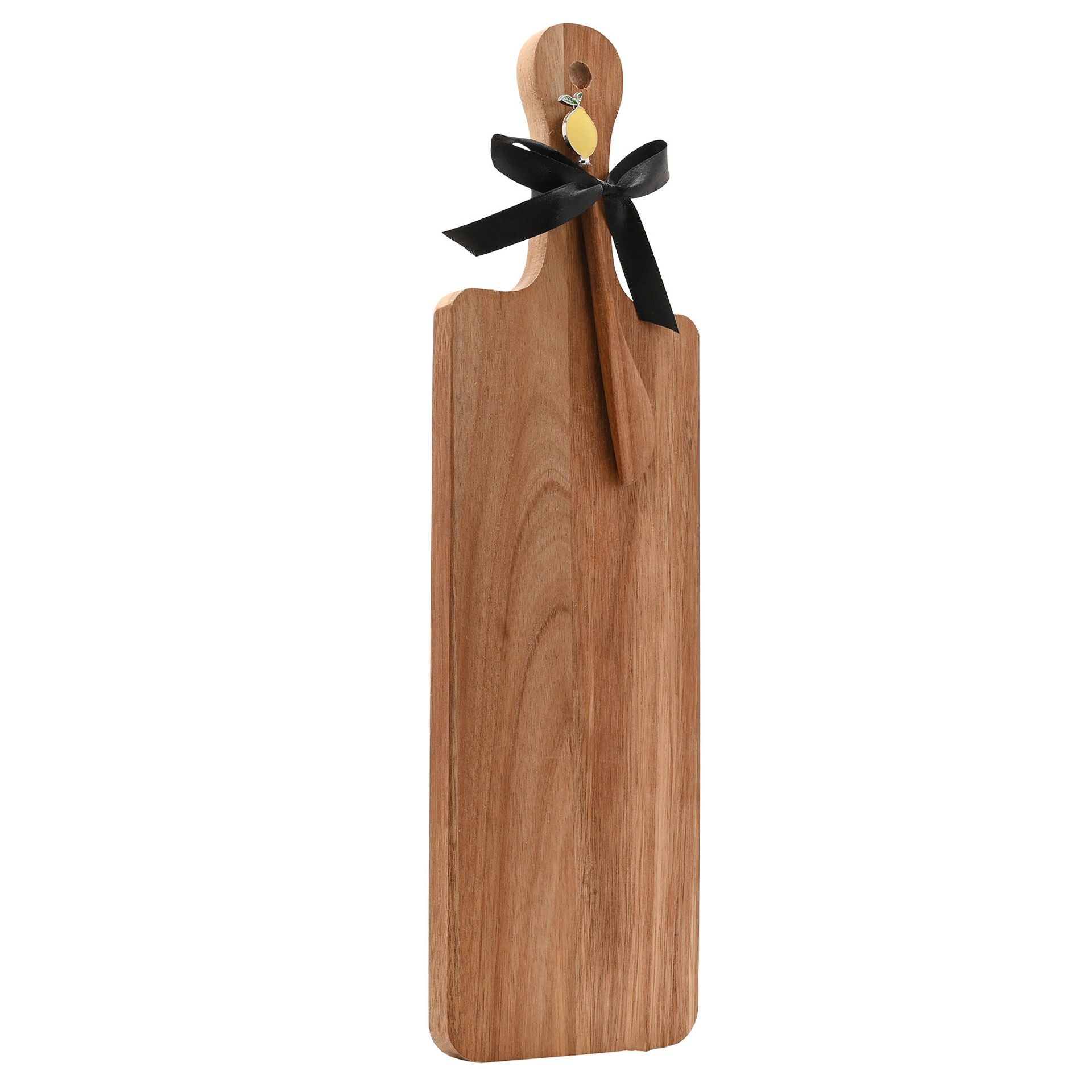 Hestia Oblong Serving Board with Handle & Lemon Spreader