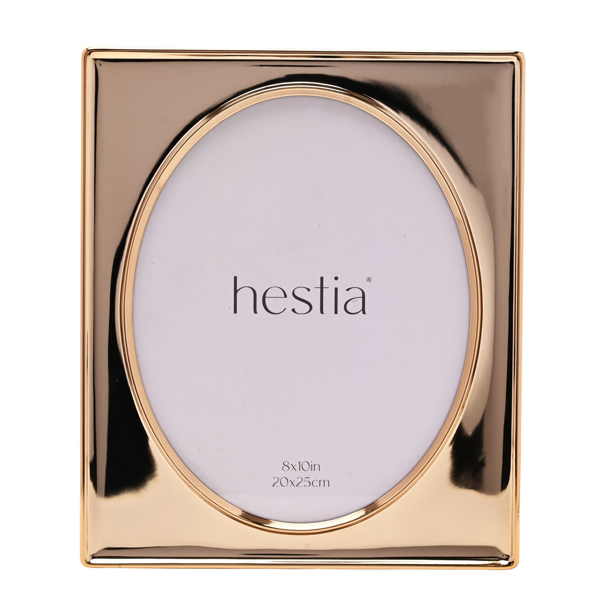 Hestia Gold Tone Steel Photo Frame 8" x 10"