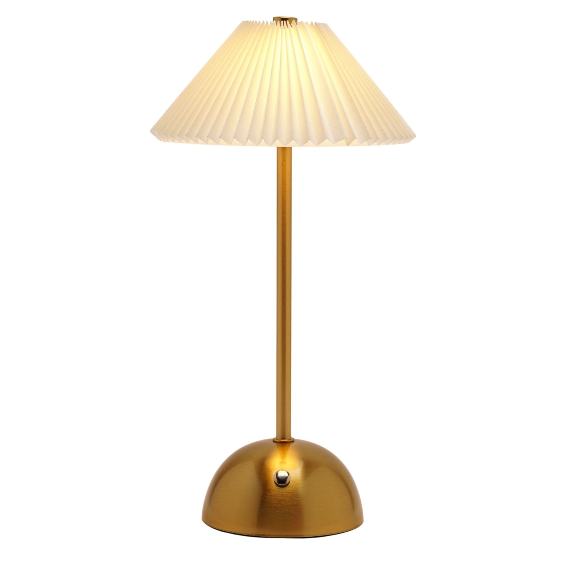 Hestia Bronze USB LED Touch Table Lamp