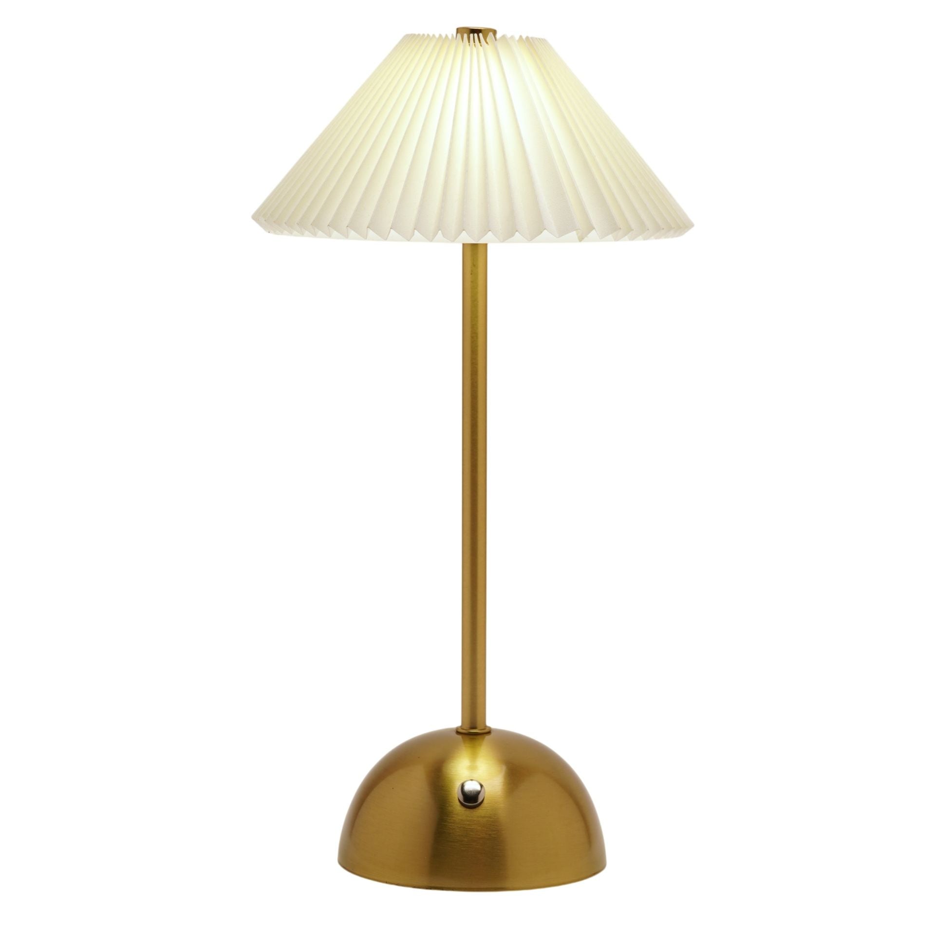 Hestia Bronze USB LED Touch Table Lamp