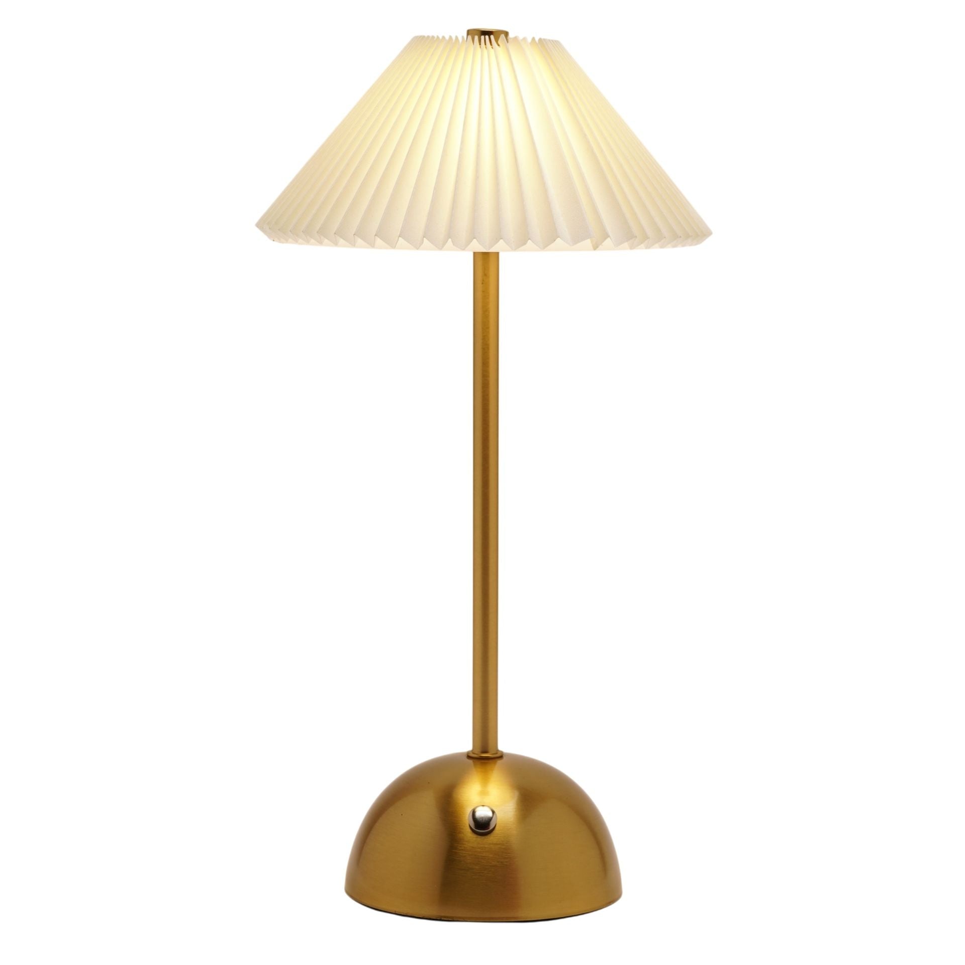 Hestia Bronze USB LED Touch Table Lamp