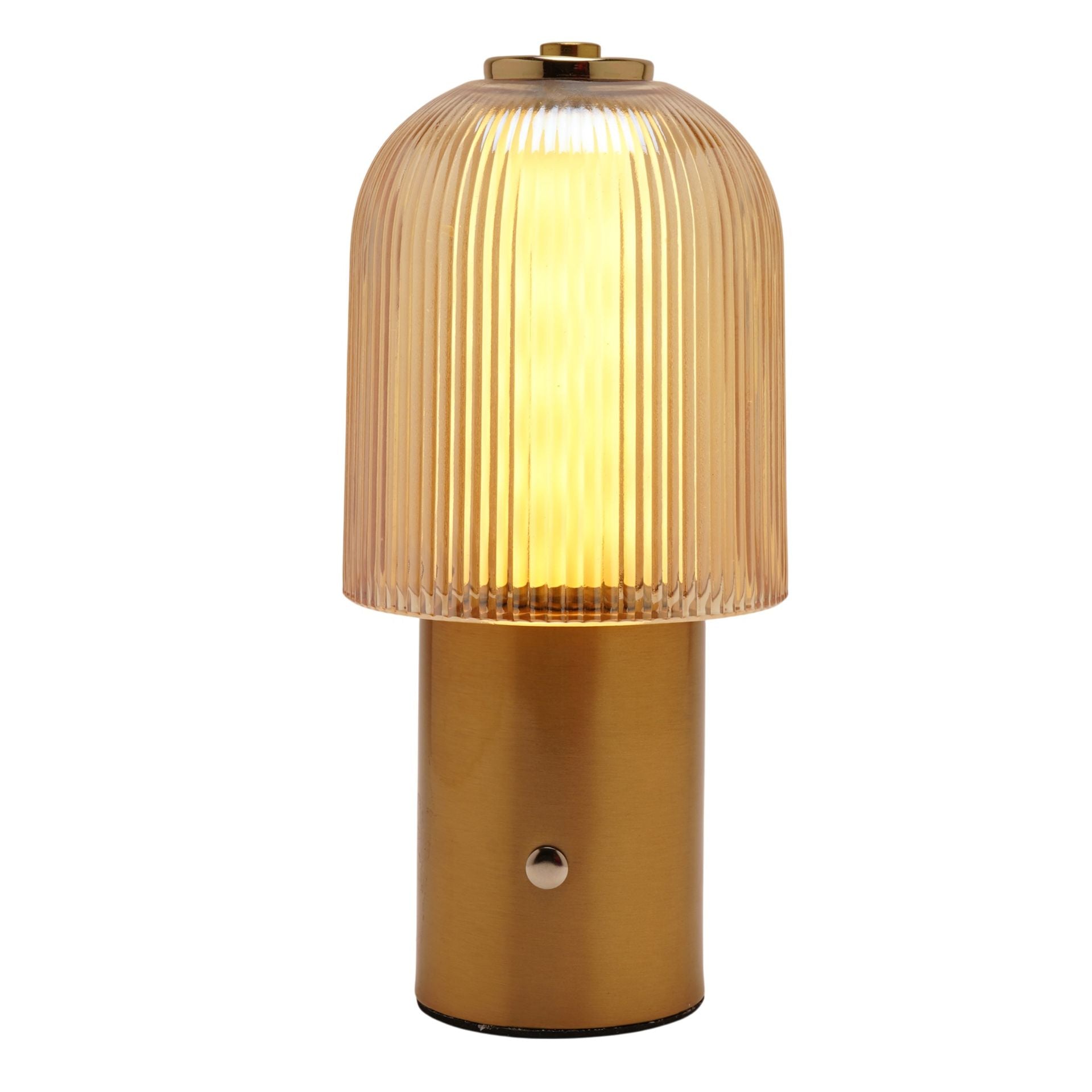 Hestia Bronze USB LED Touch Table Lamp