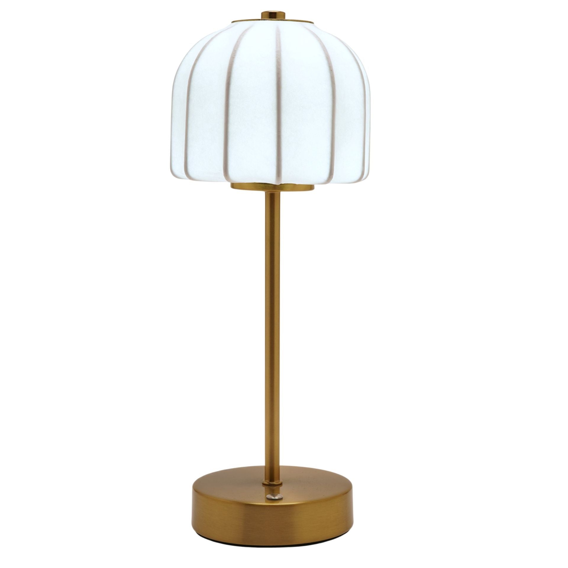 Hestia Soft Touch Shaded Bronze USB  LED Touch Table Lamp