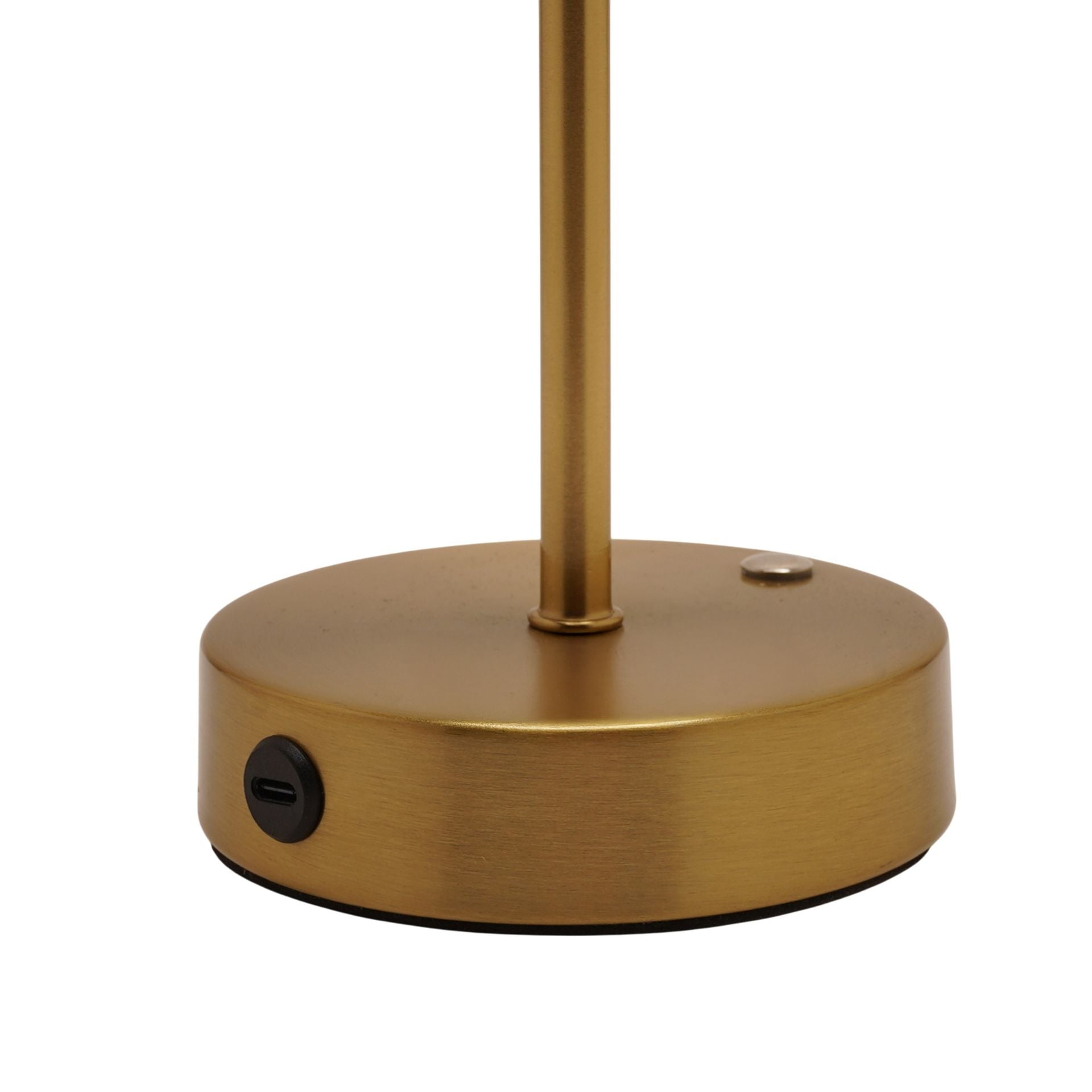 Hestia Soft Touch Shaded Bronze USB  LED Touch Table Lamp