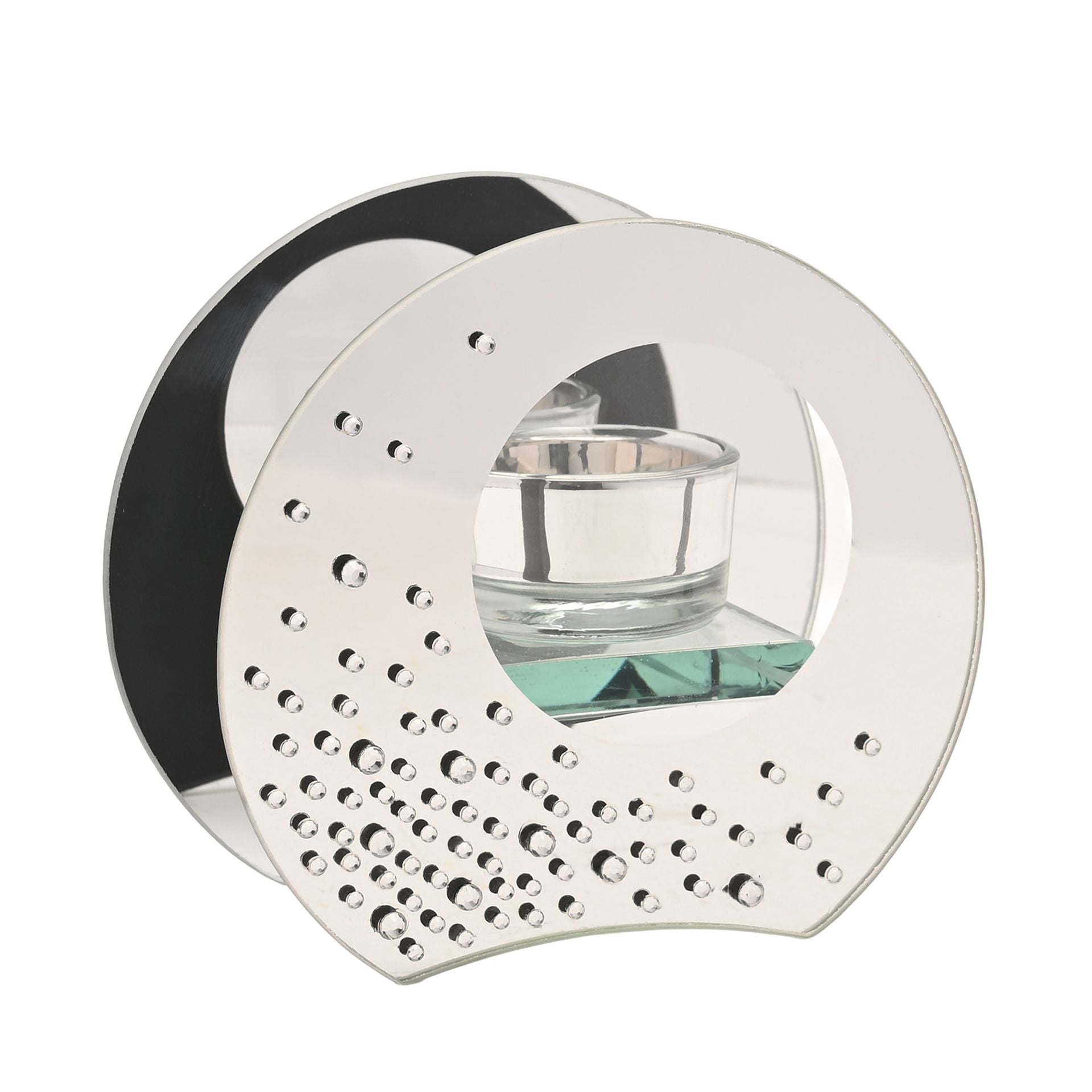 Hestia Scatter Diamante Single Tealight Holder