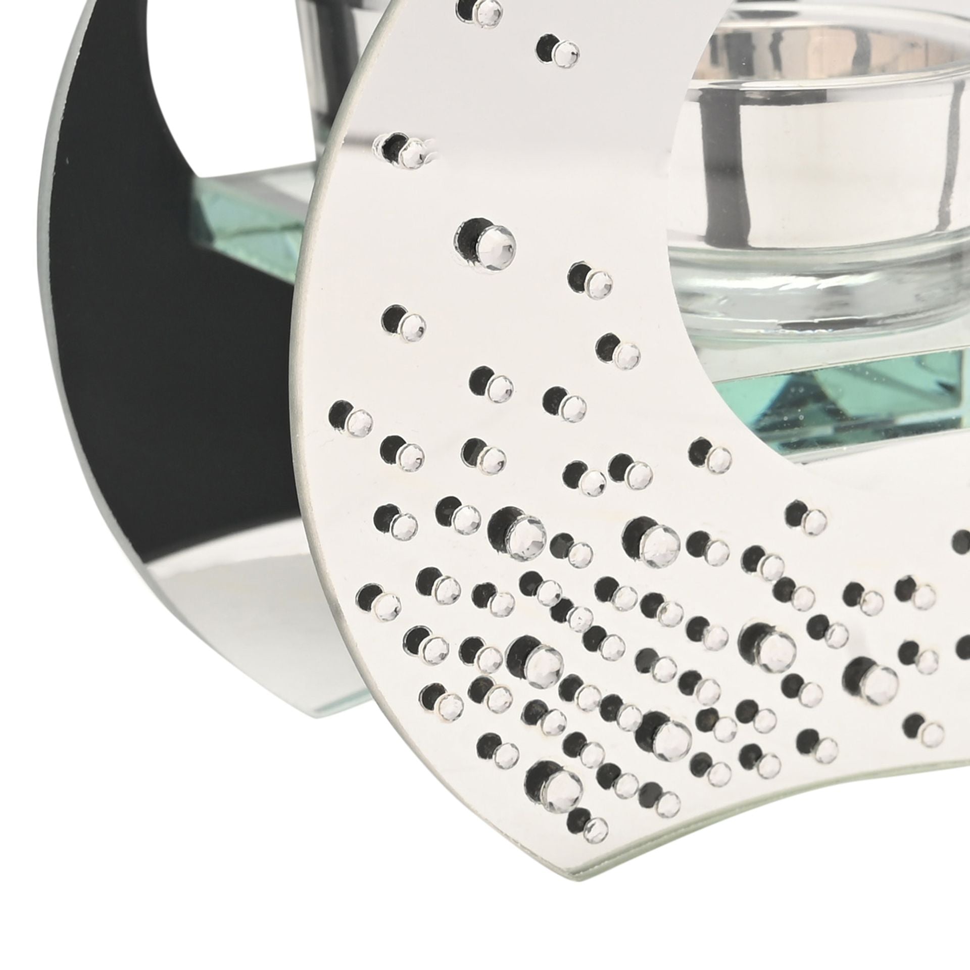 Hestia Scatter Diamante Single Tealight Holder