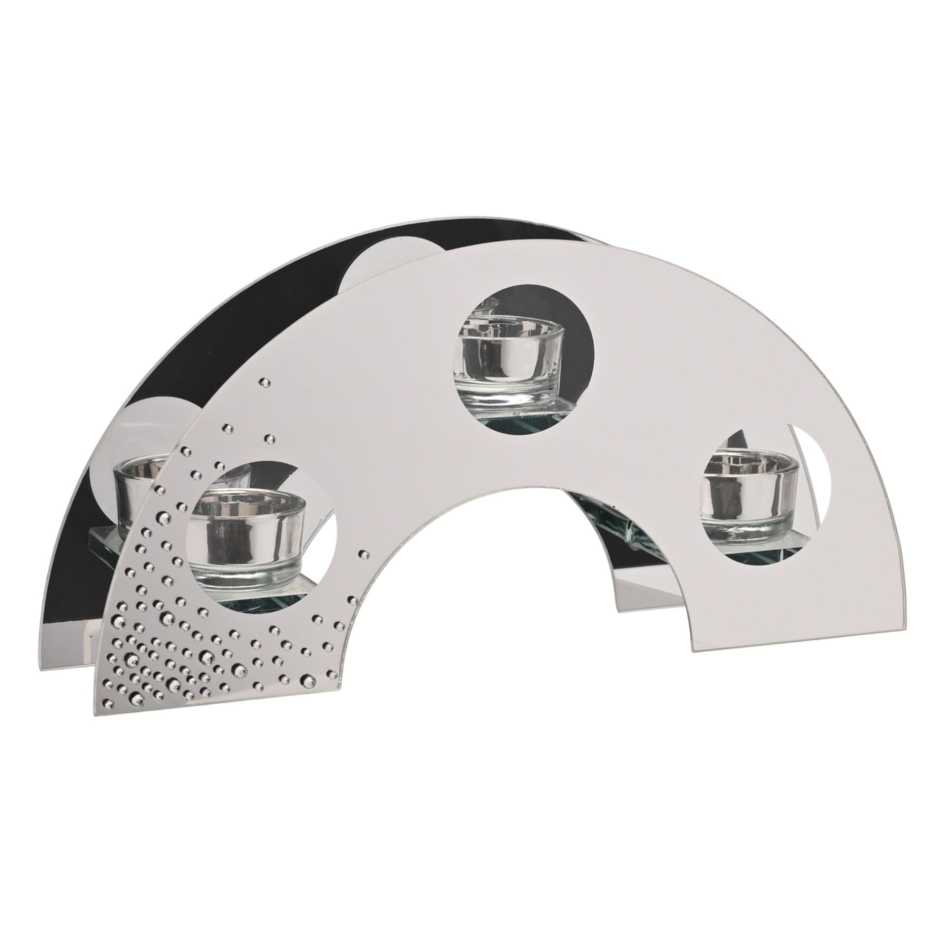 Hestia Scatter Diamante Triple Tealight Holder