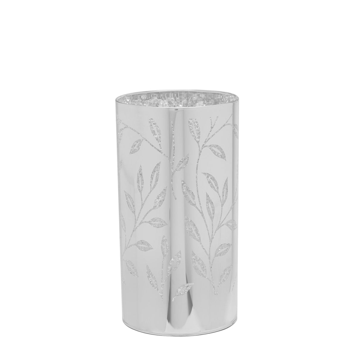 Hestia Glitter Leaf Tube Lamp 15cm
