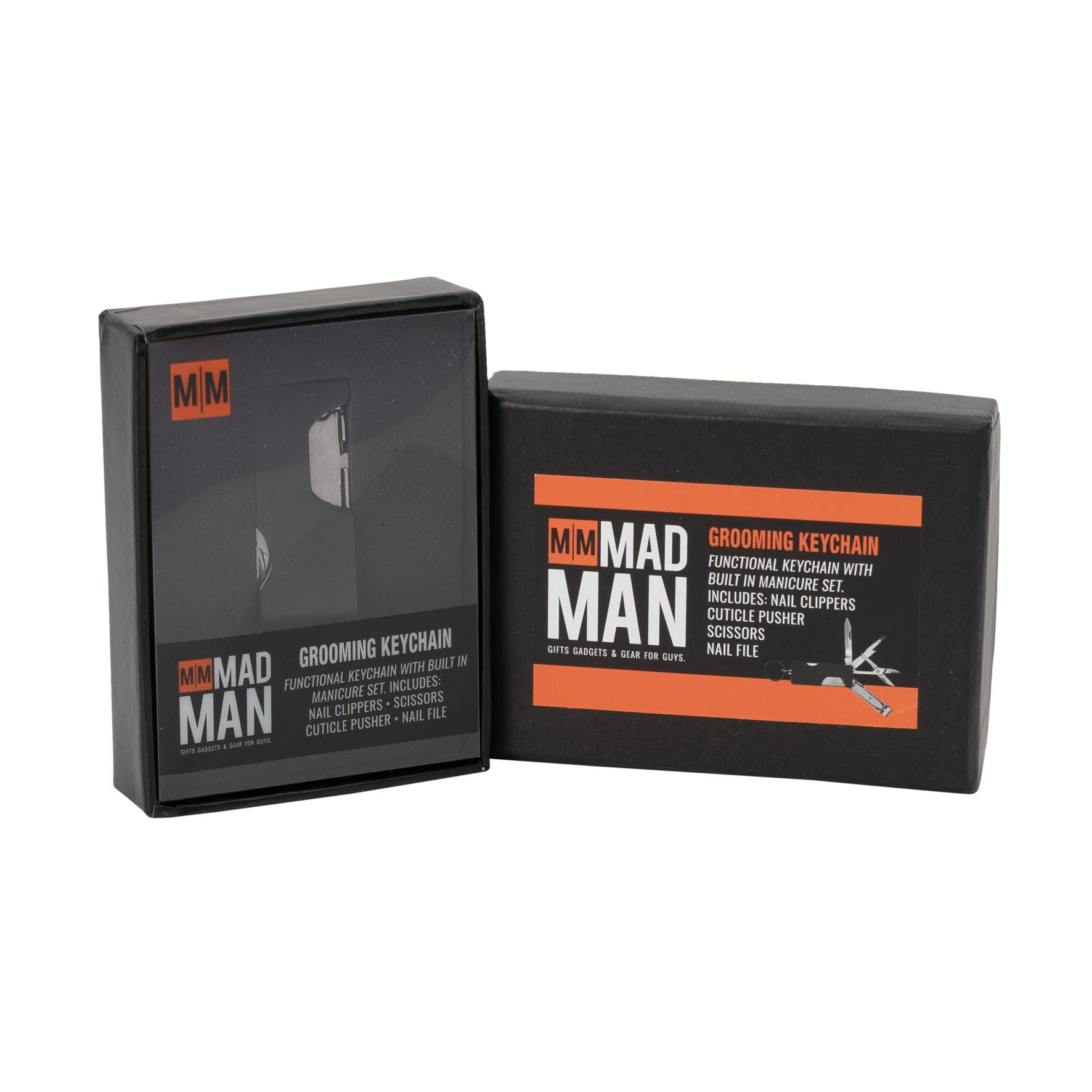 Mad Man Black Grooming Keychain