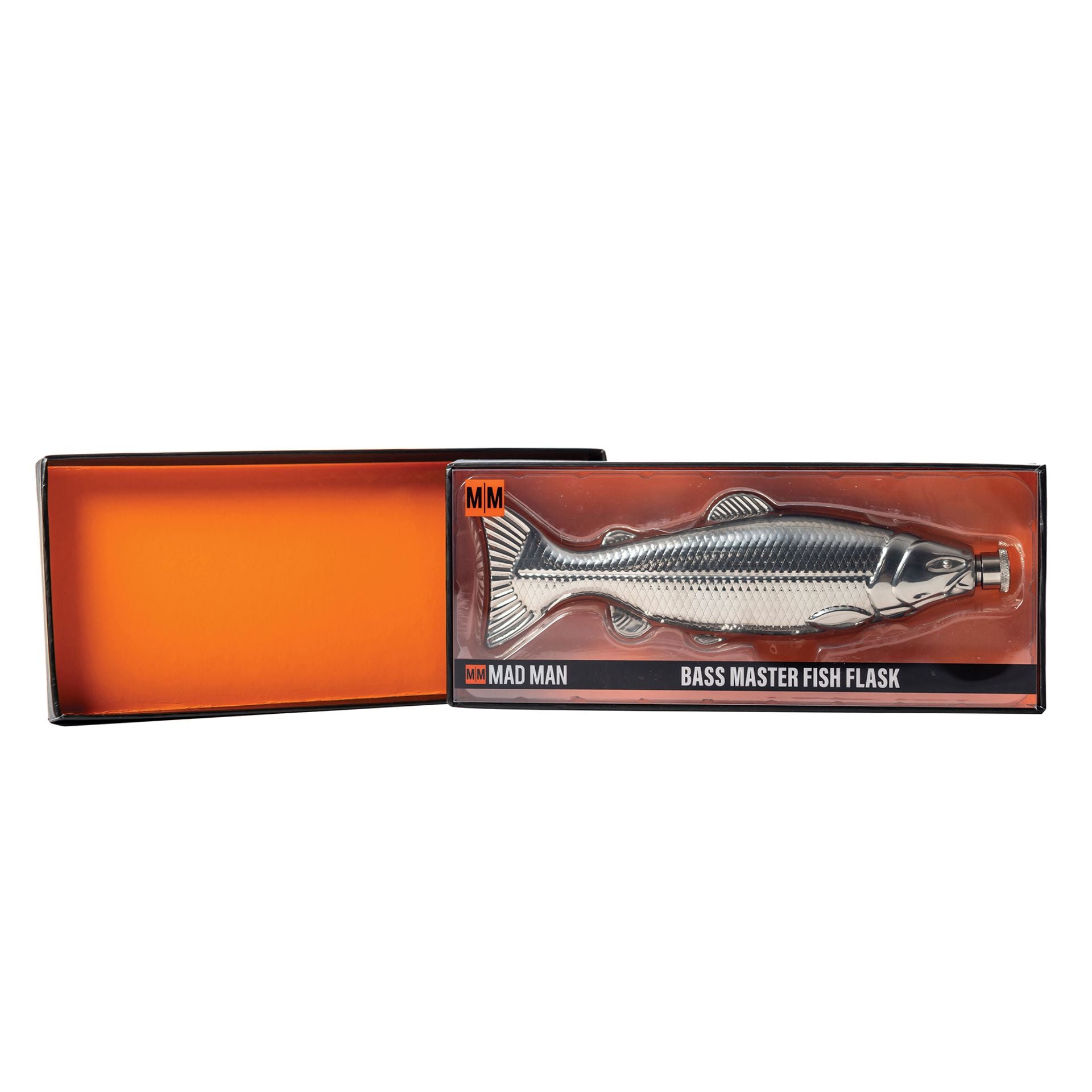 Mad Man Bass Master Fish Hip Flask