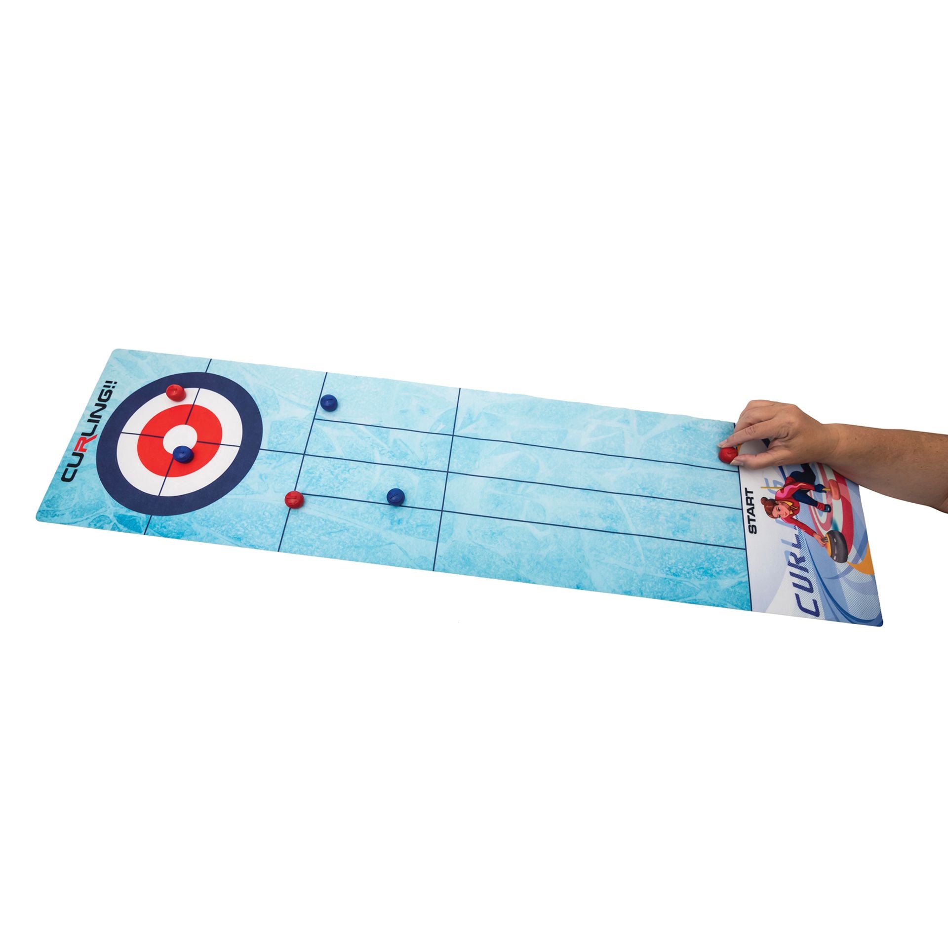 Mad Man Slide Game - Curling