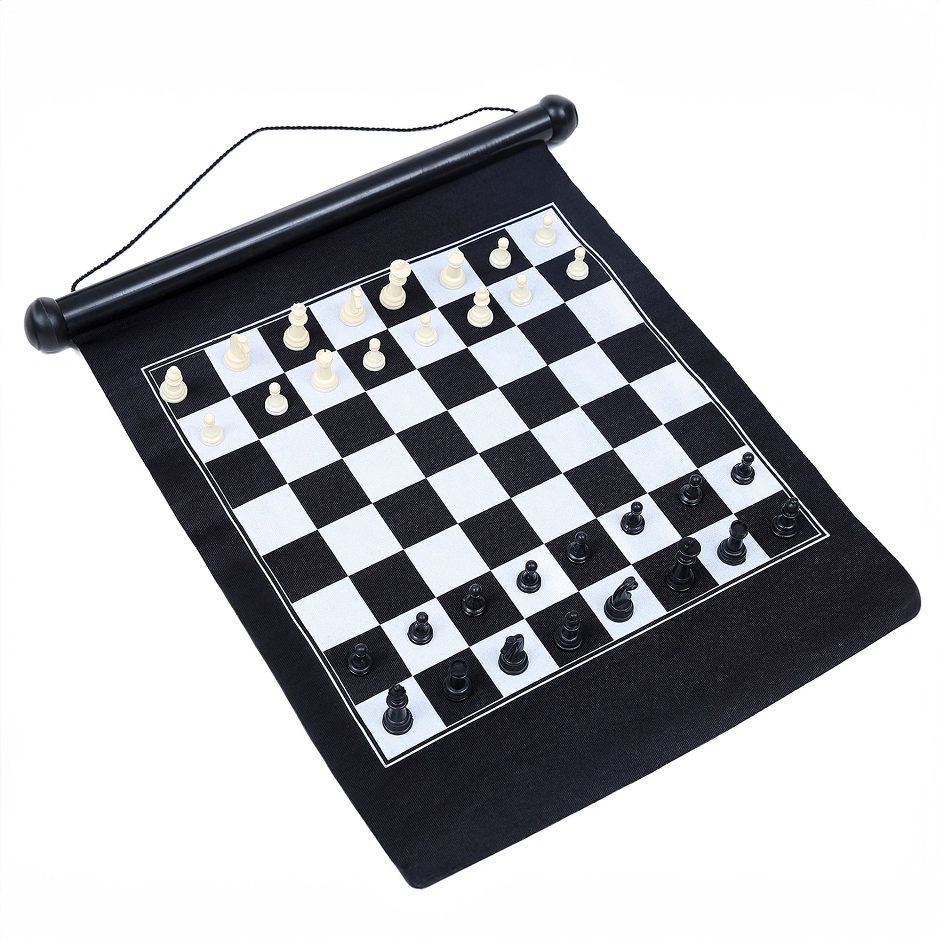 Mad Man Reversible Magnetic Darts & Chess Board Set