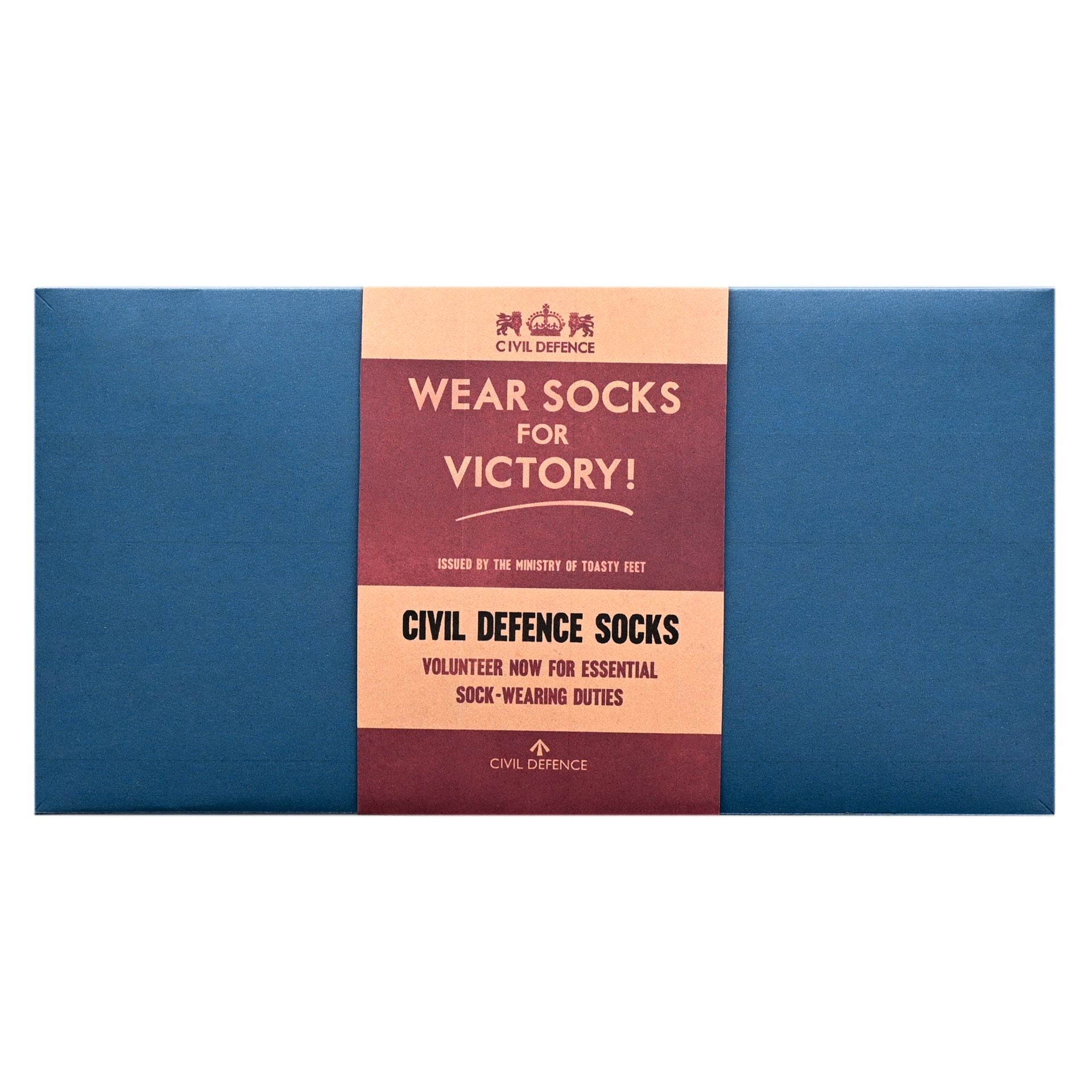 Civil Defence Men's Socks 4pc Gift Set