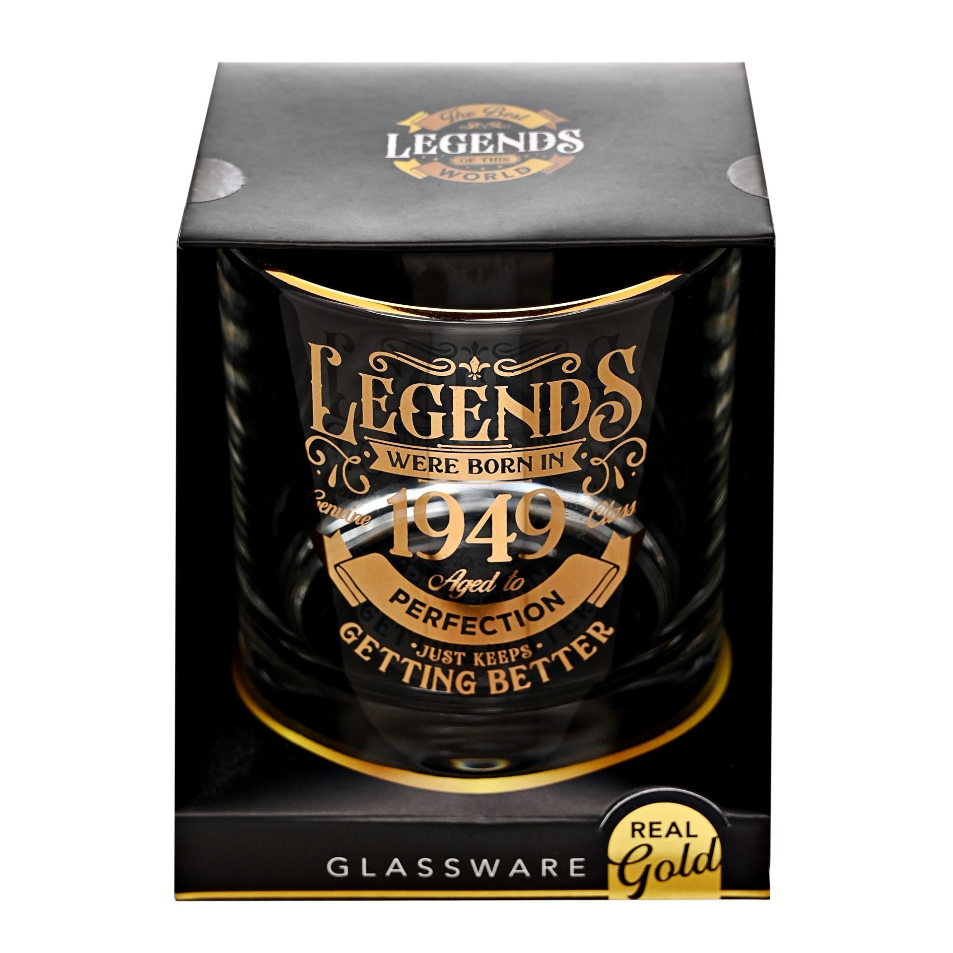 Harvey Makin Legend Tumbler Glass - Grumpy