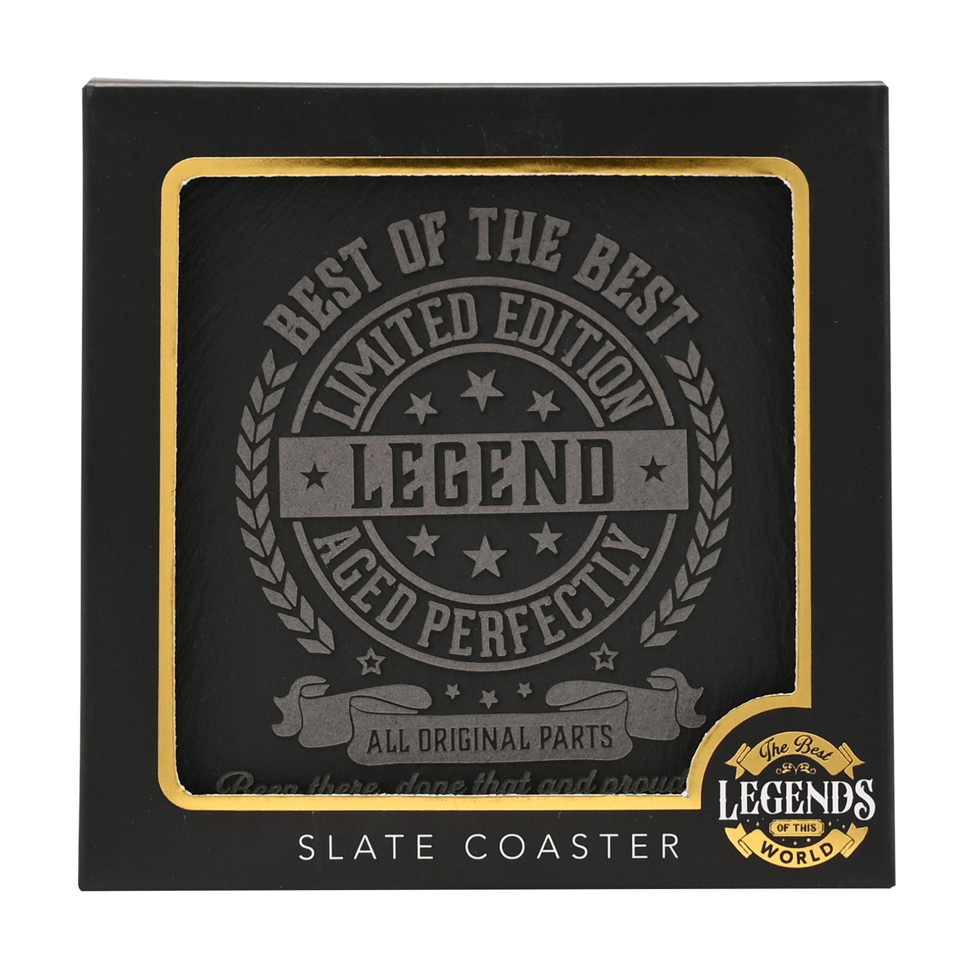 Harvey Makin Legend Slate Coaster - Best