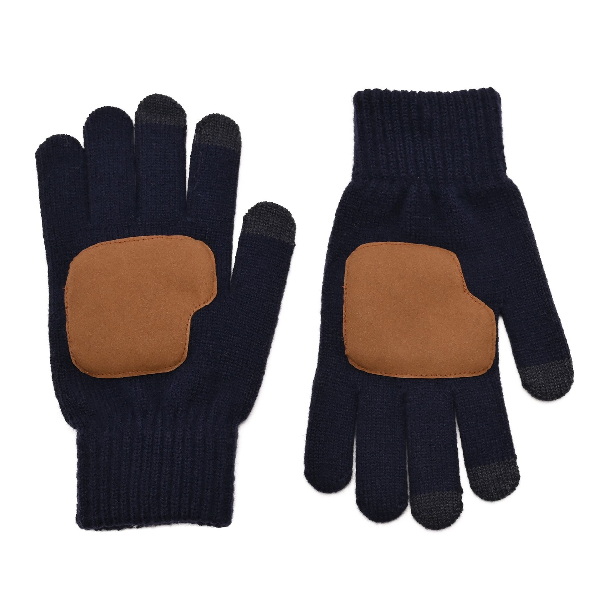 Harvey Makin Layers Hat, Gloves and Scarf Gift Set - Navy Blue