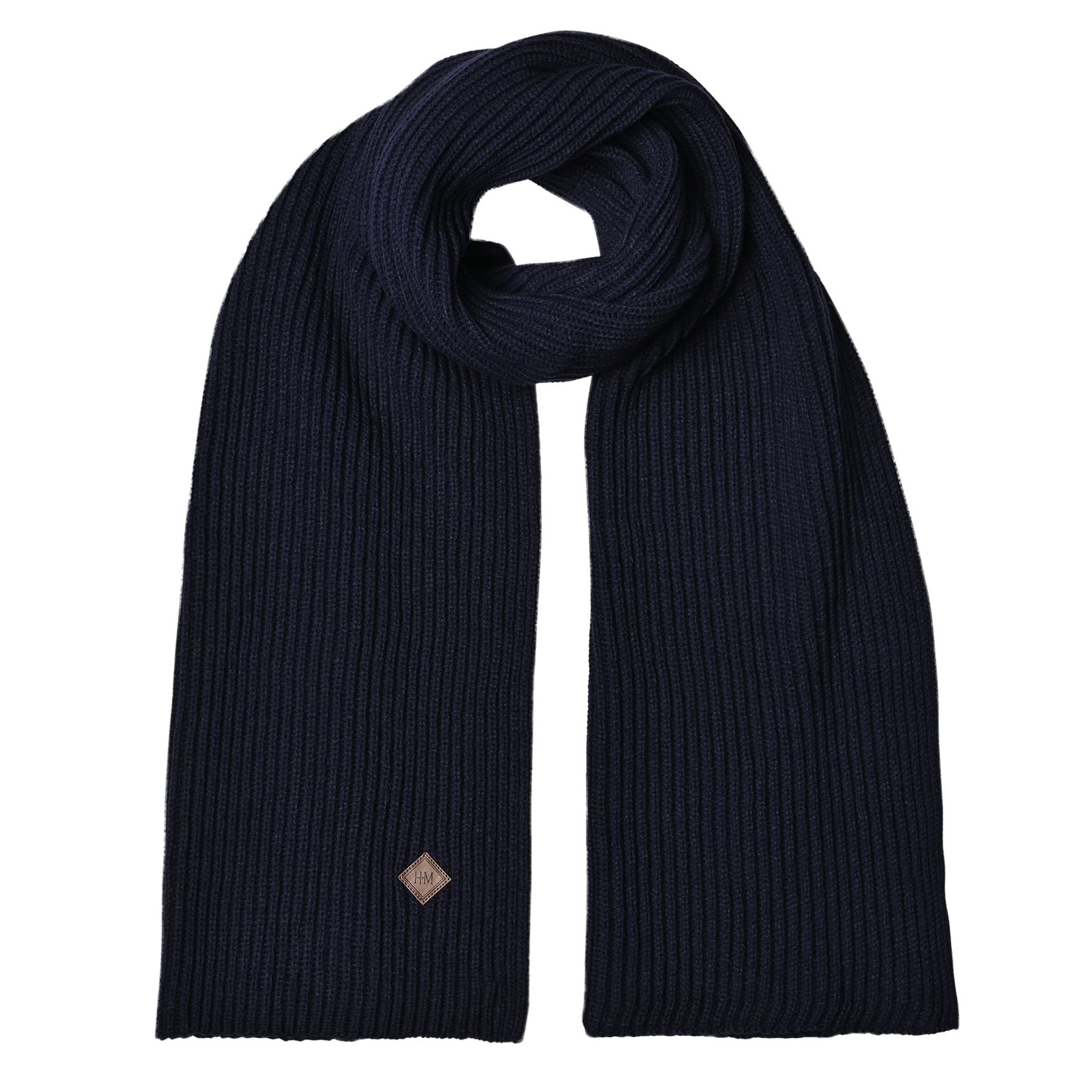 Harvey Makin Layers Hat, Gloves and Scarf Gift Set - Navy Blue
