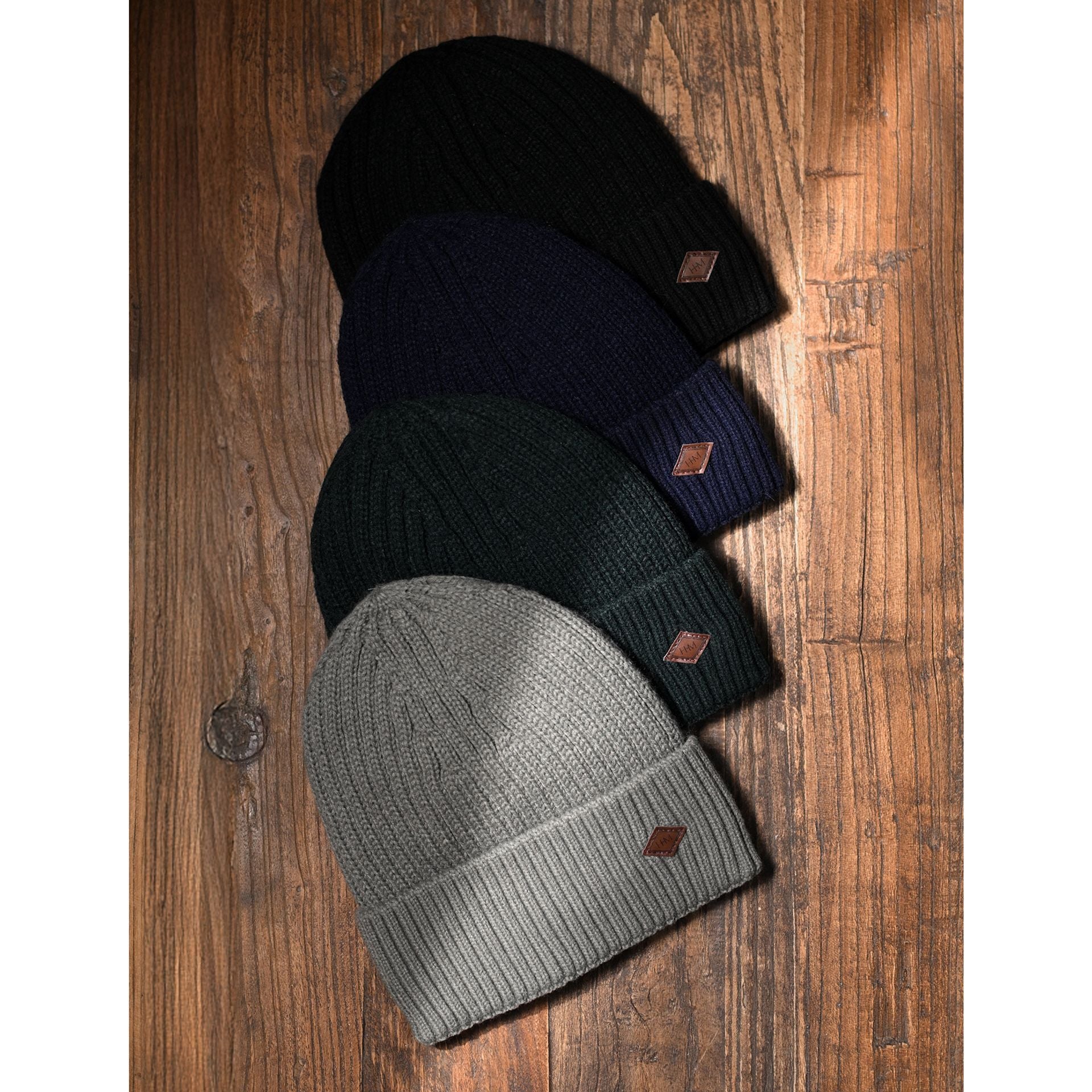 Harvey Makin Layers Hat, Gloves and Scarf Gift Set - Navy Blue
