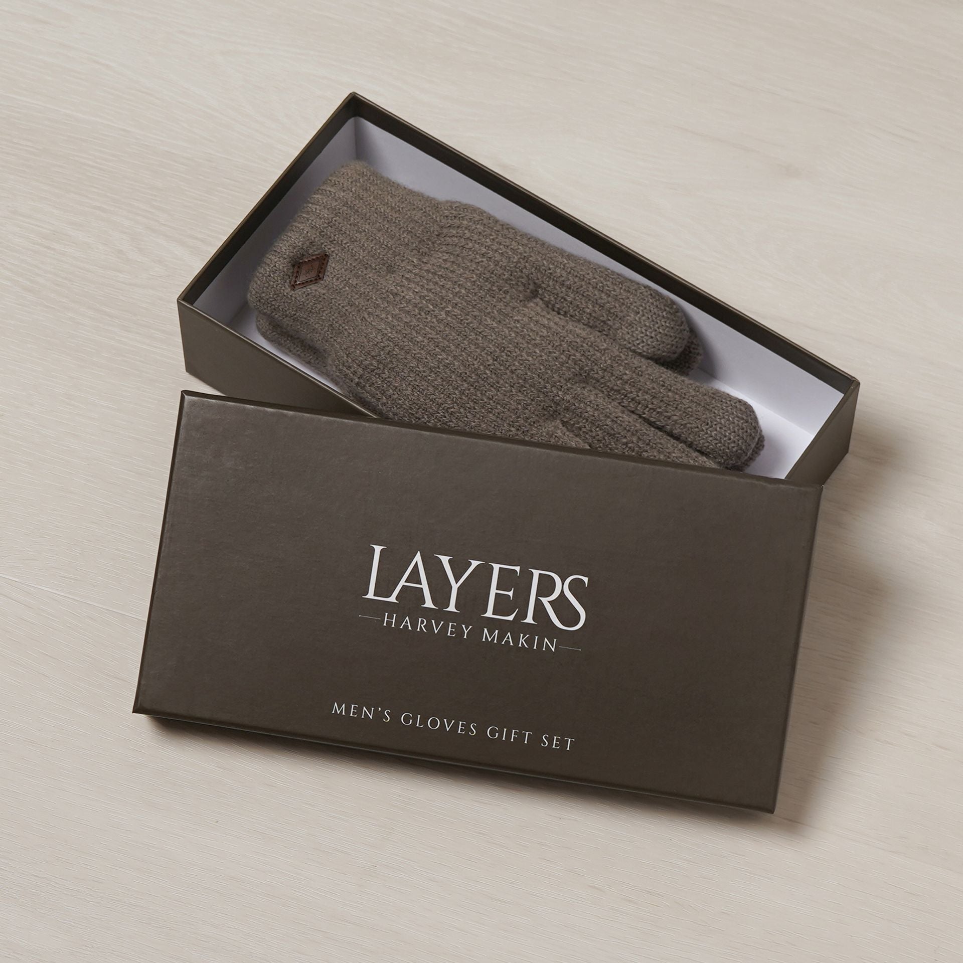 Harvey Makin Layers Gloves Gift Set - Grey