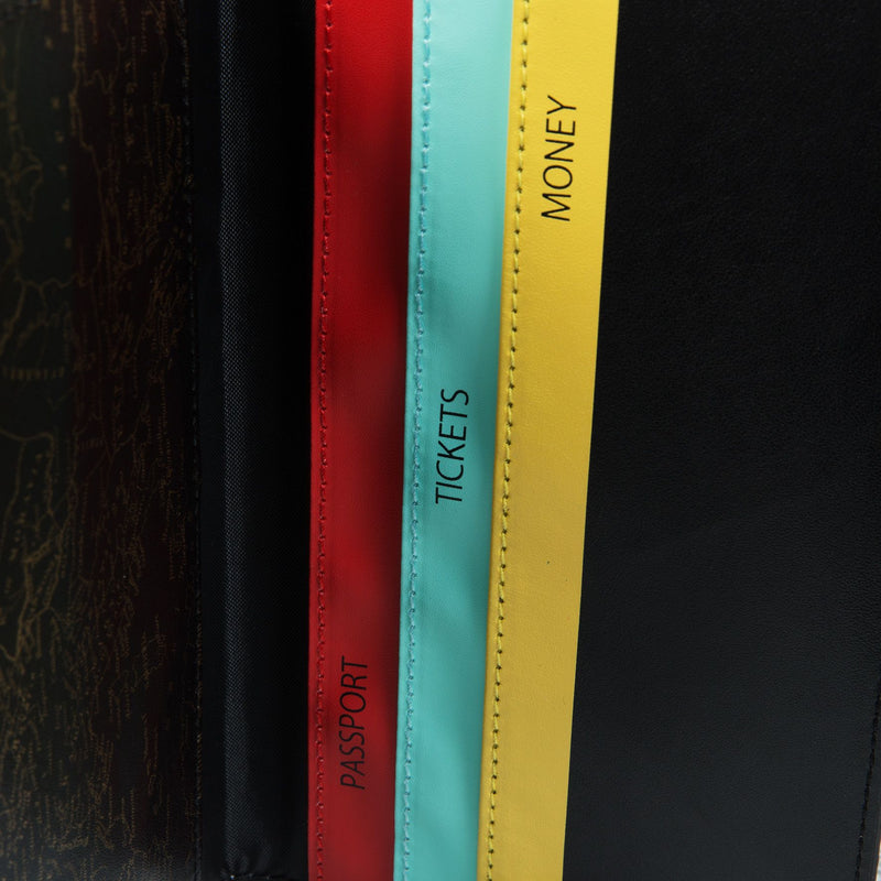 Harvey Makin World Map Travel Wallet