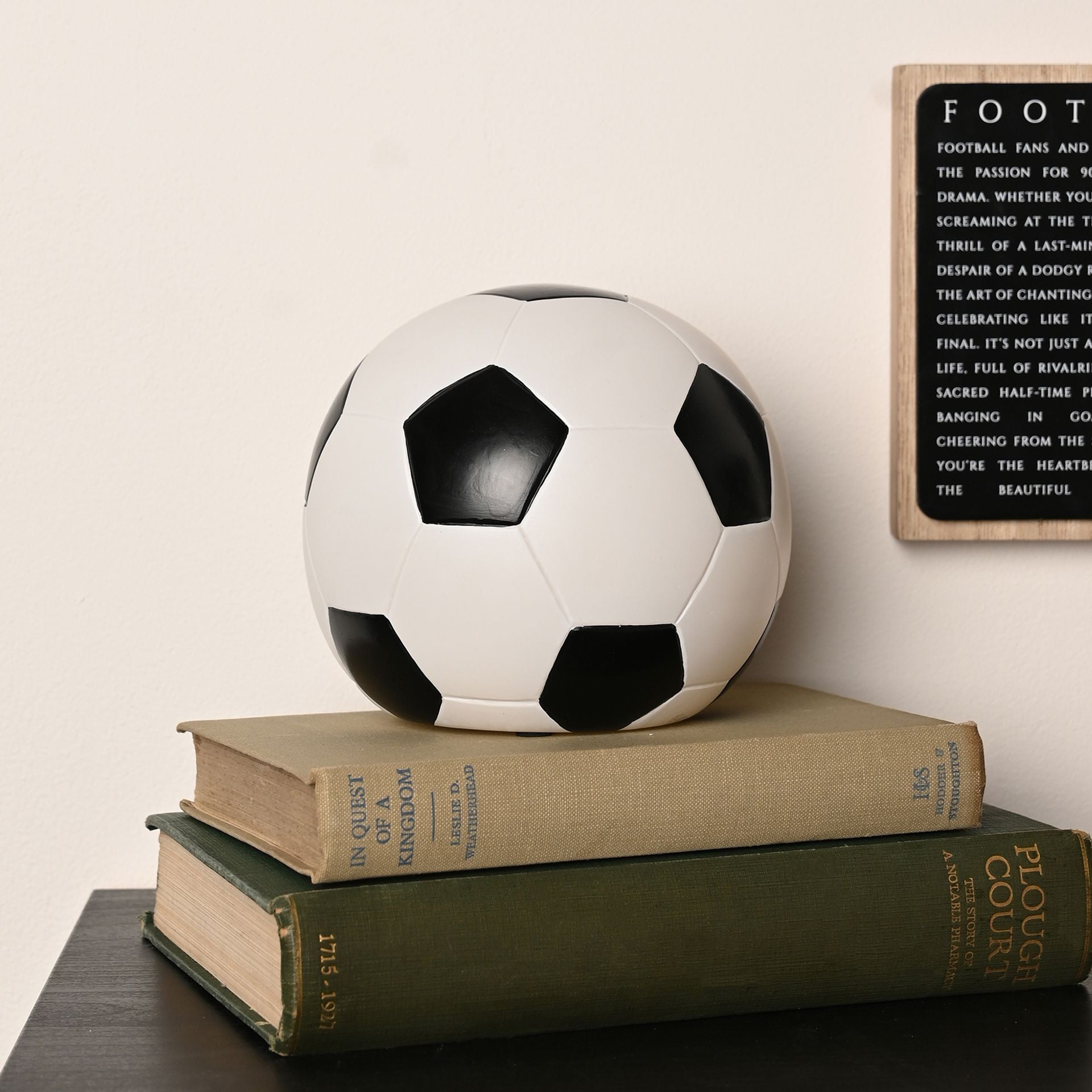Hobbies By Harvey Football Shaped USB Table Lamp