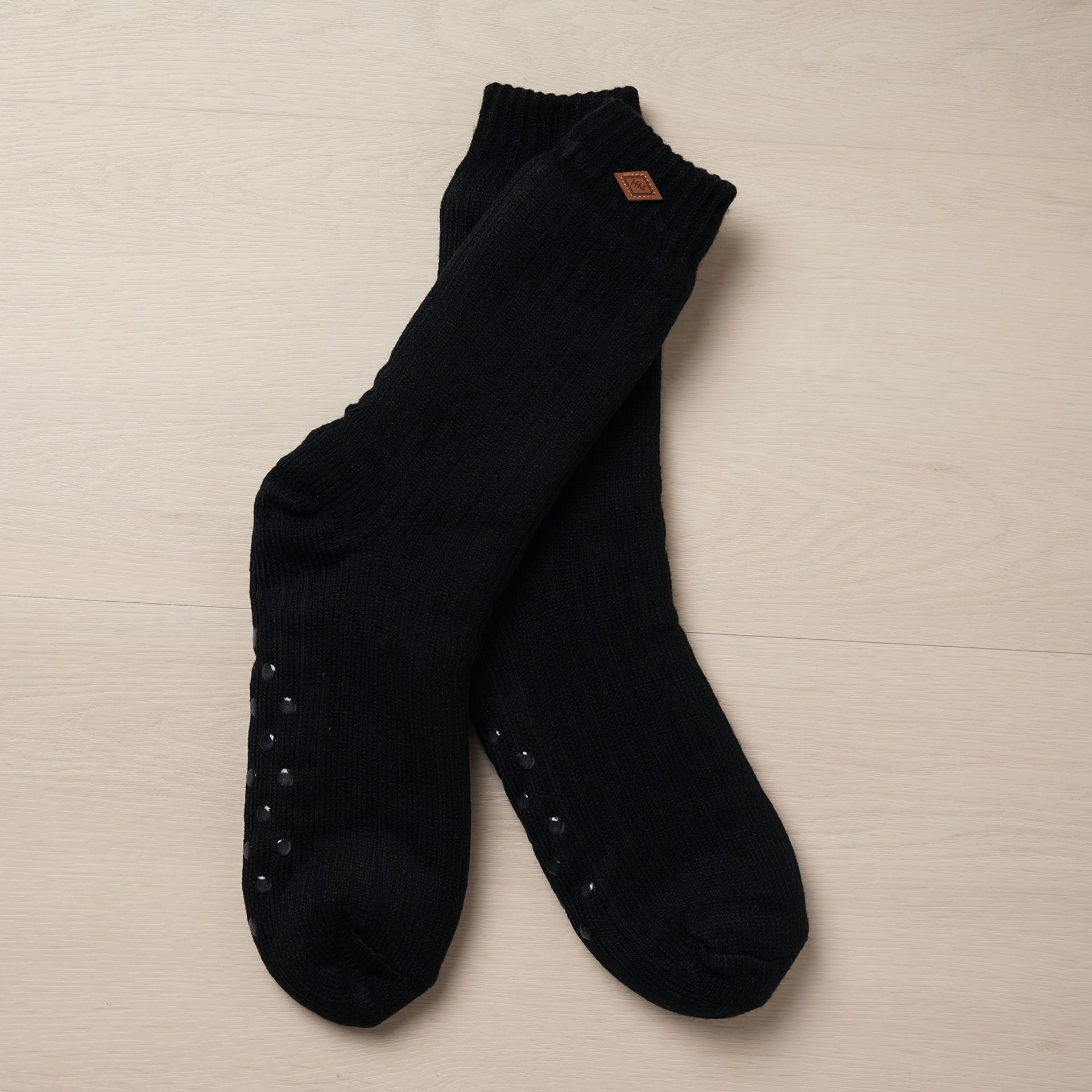 Harvey Makin Layers Chunky Socks Size 5-11 - Black