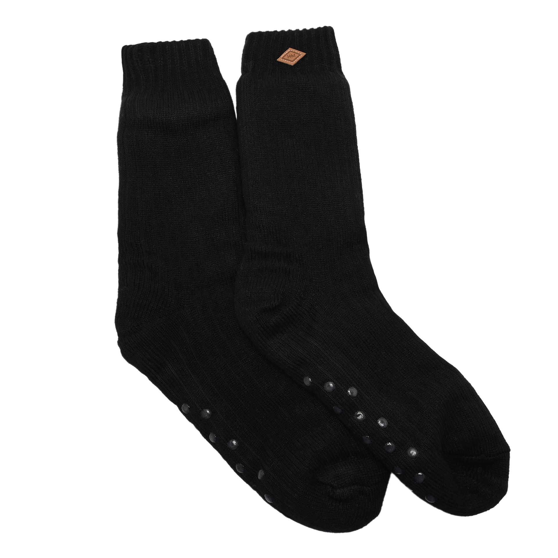 Harvey Makin Layers Chunky Socks Size 5-11 - Black
