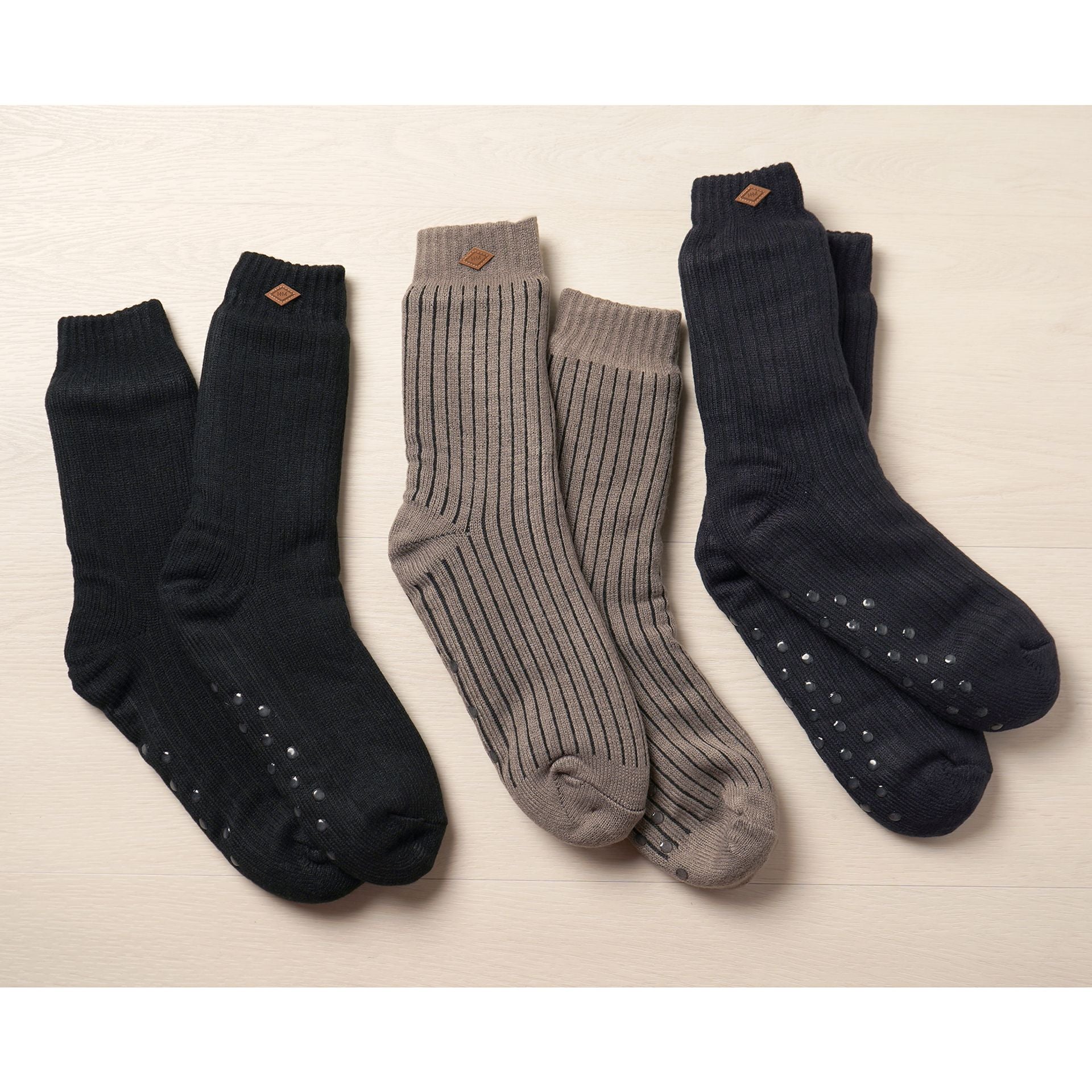 Harvey Makin Layers Chunky Socks Size 5-11 - Navy