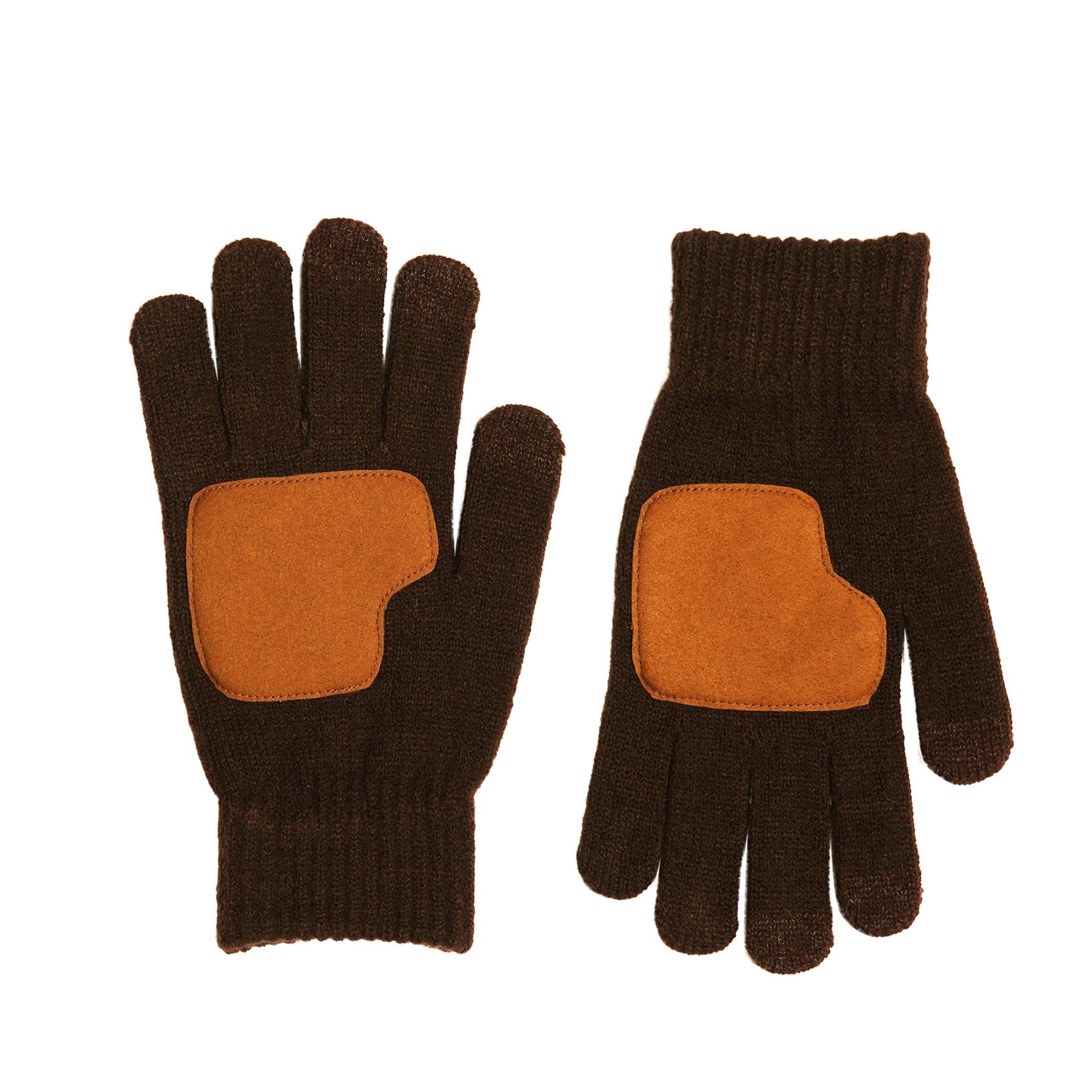 Harvey Makin Layers Hat, Gloves and Scarf Gift Set - Chocolate