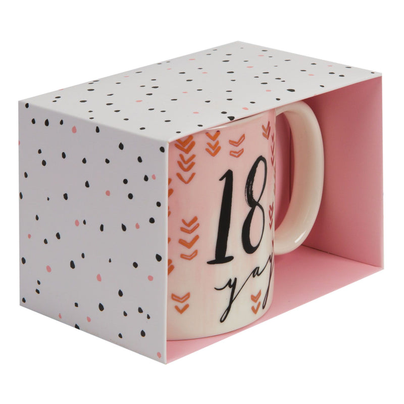 Luxe Ceramic Female Birthday Mug - 18