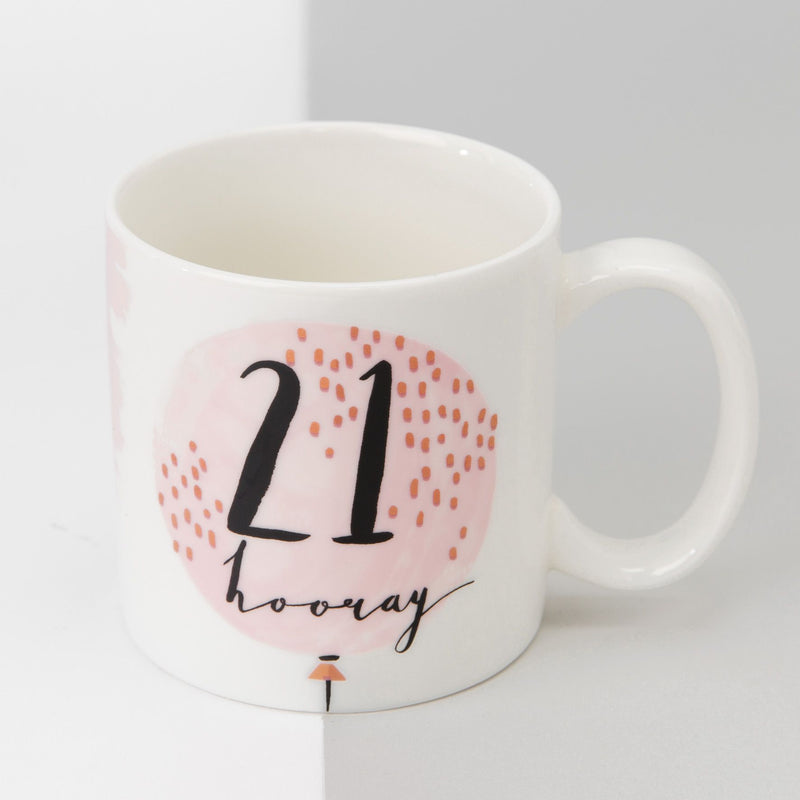 Luxe Ceramic Female Birthday Mug - 21