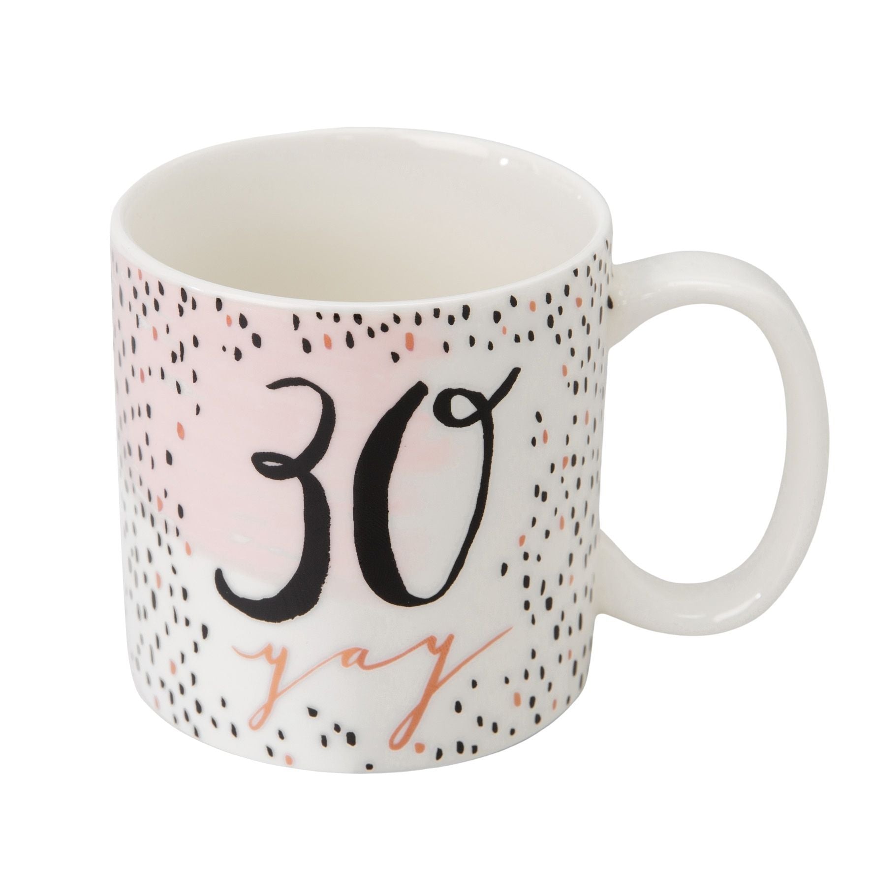 Luxe Ceramic Female Birthday Mug - 30