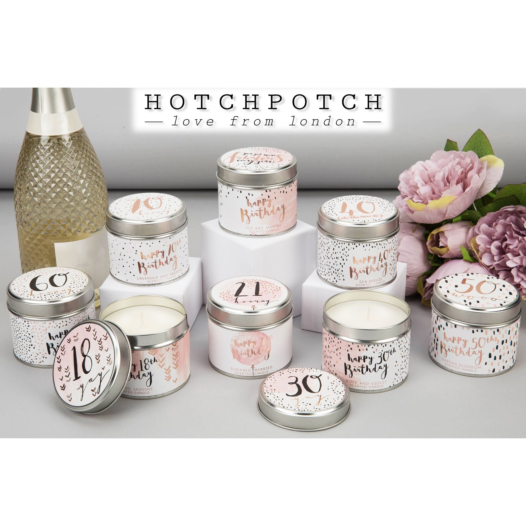 Luxe Candle in a Tin - 18 Birthday