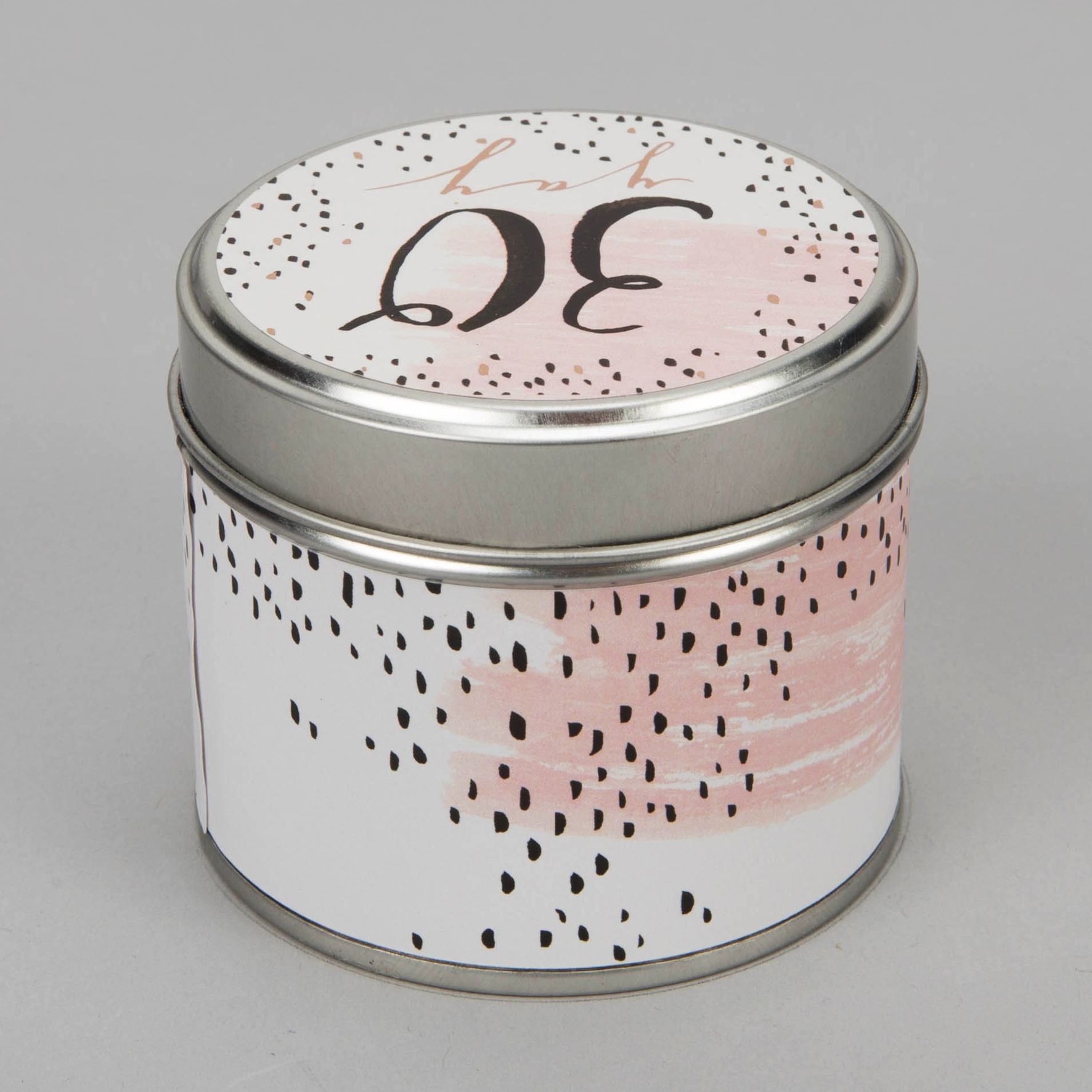 Luxe Candle in a Tin - 30 Birthday