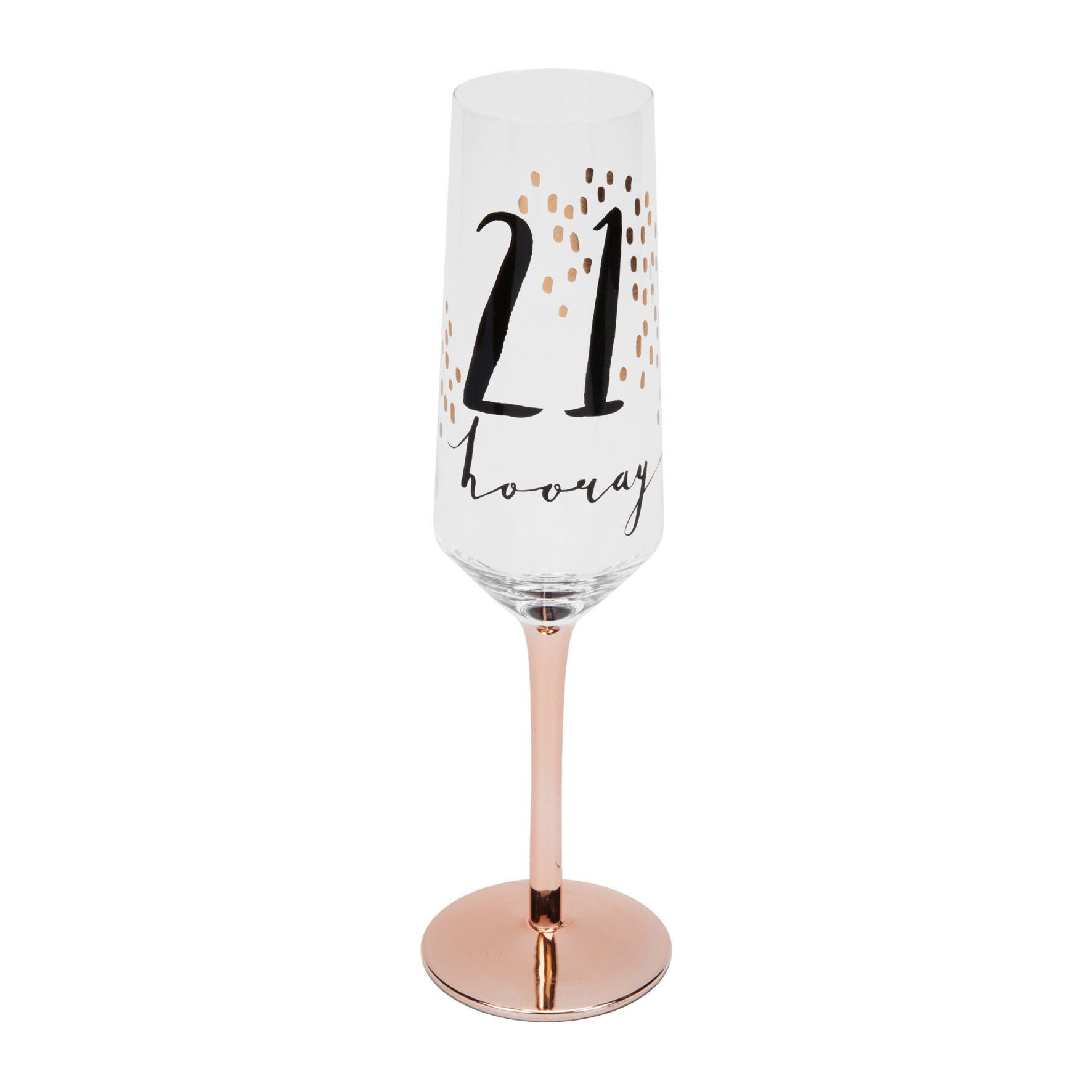 Luxe Birthday Flute 21