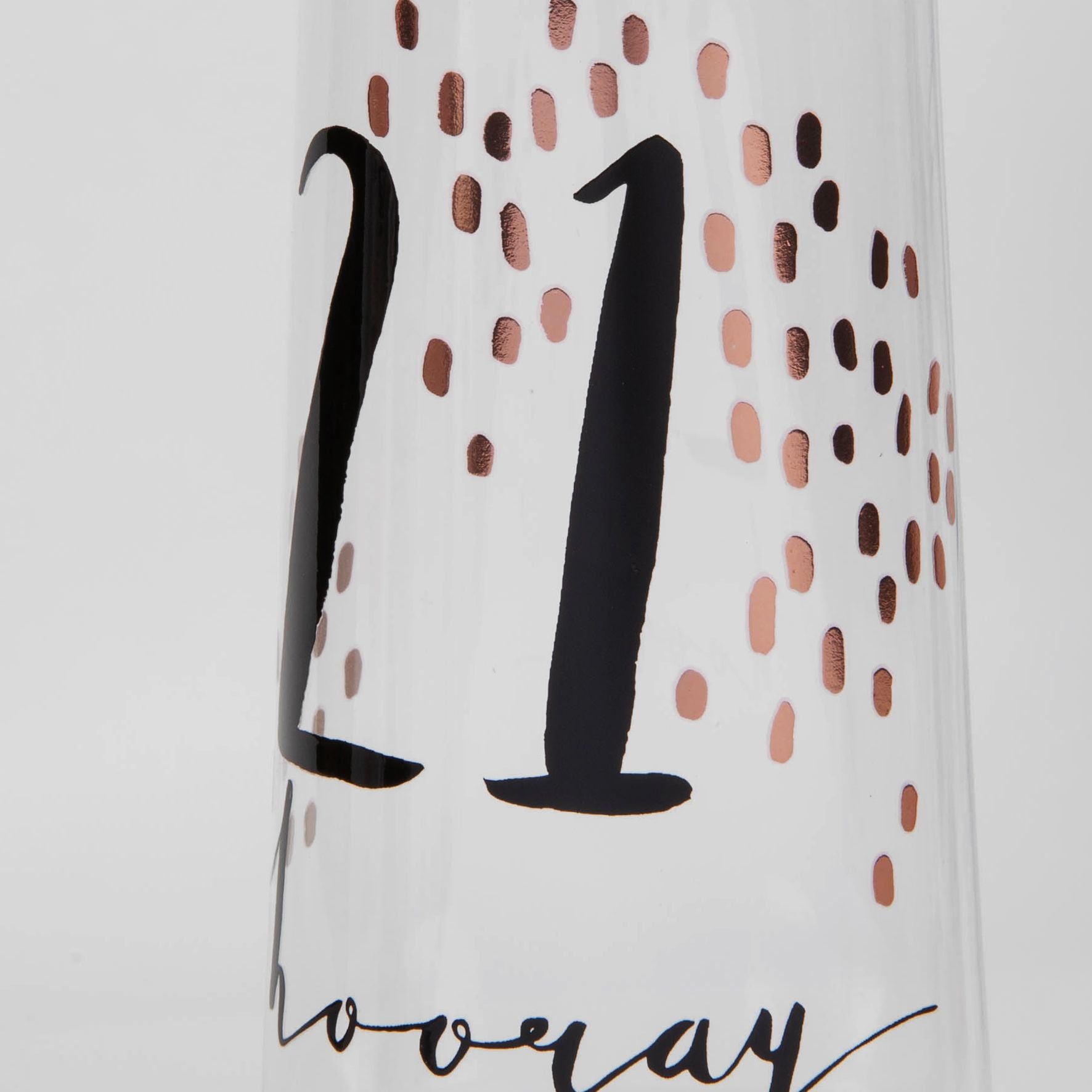 Luxe Birthday Flute 21